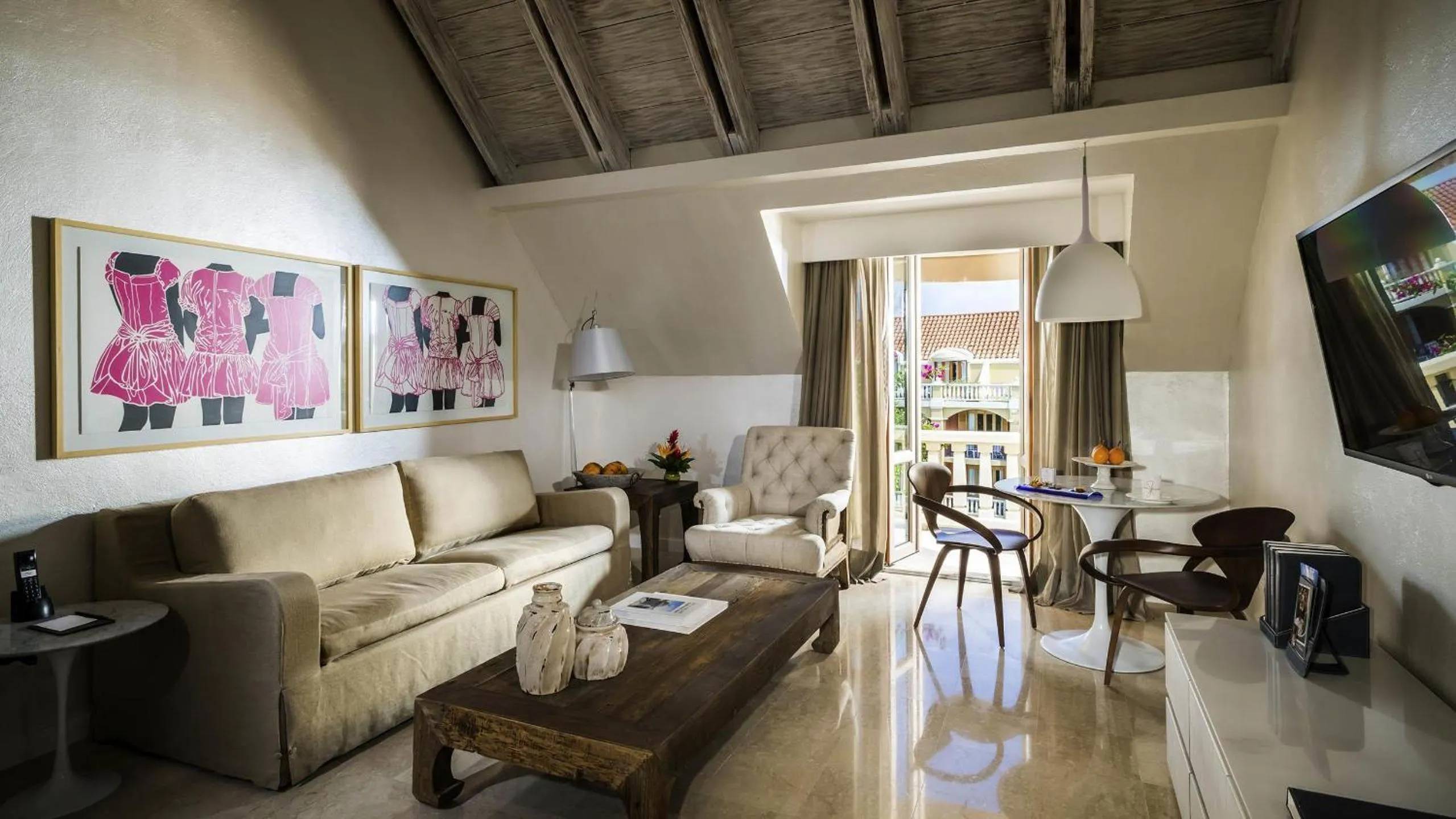 Bedroom in Sofitel Legend Santa Clara Cartagena