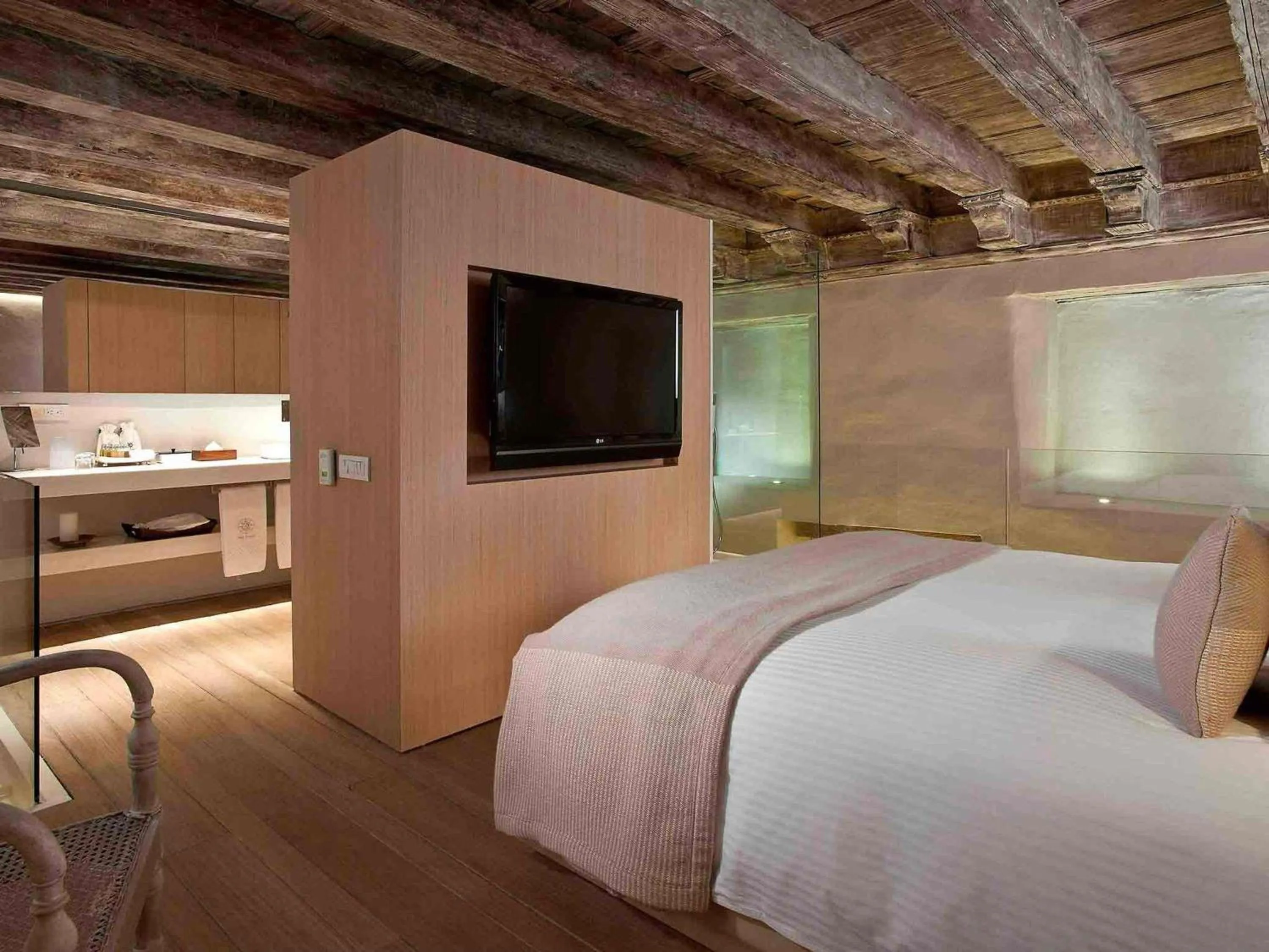 Bedroom, Bed in Sofitel Legend Santa Clara Cartagena