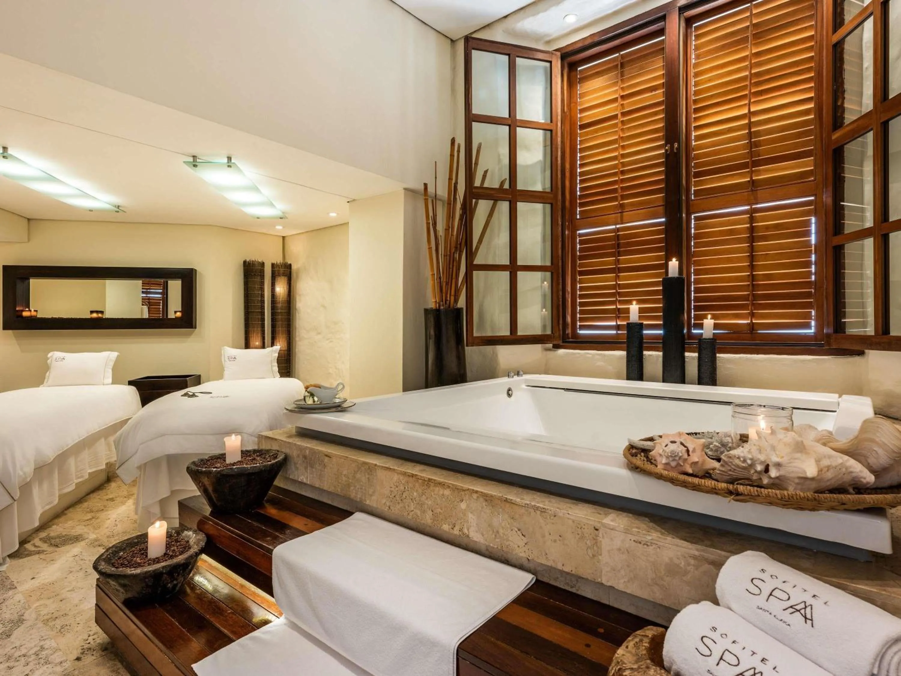 Spa and wellness centre/facilities, Bed in Sofitel Legend Santa Clara Cartagena