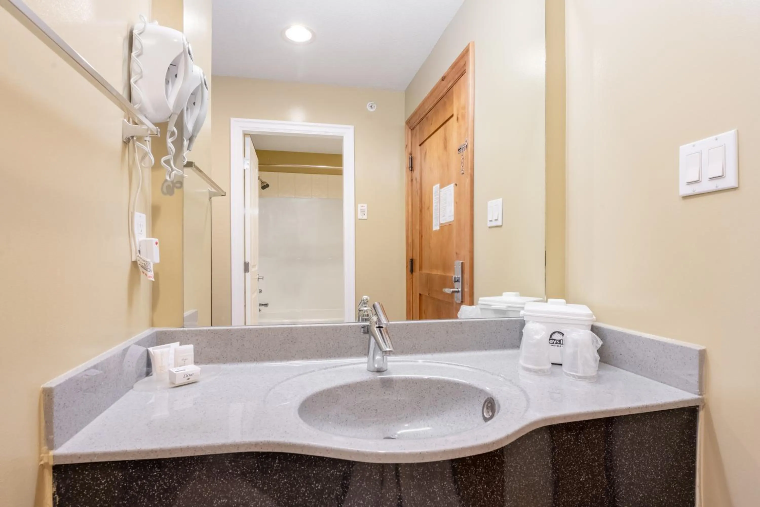 Bathroom in Days Inn by Wyndham Surrey