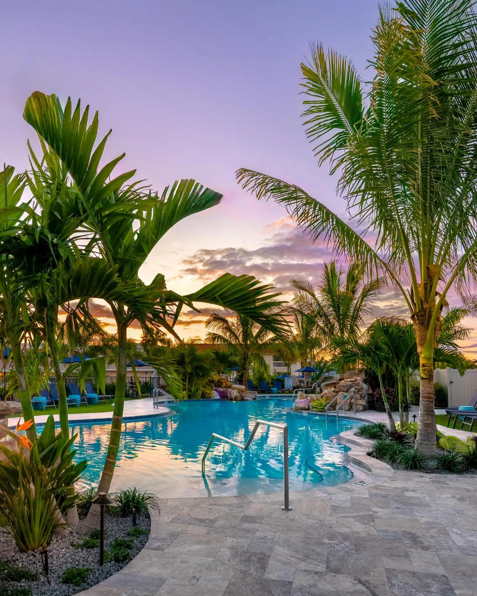 Swimming pool in Tropical Beach Resorts - Sarasota