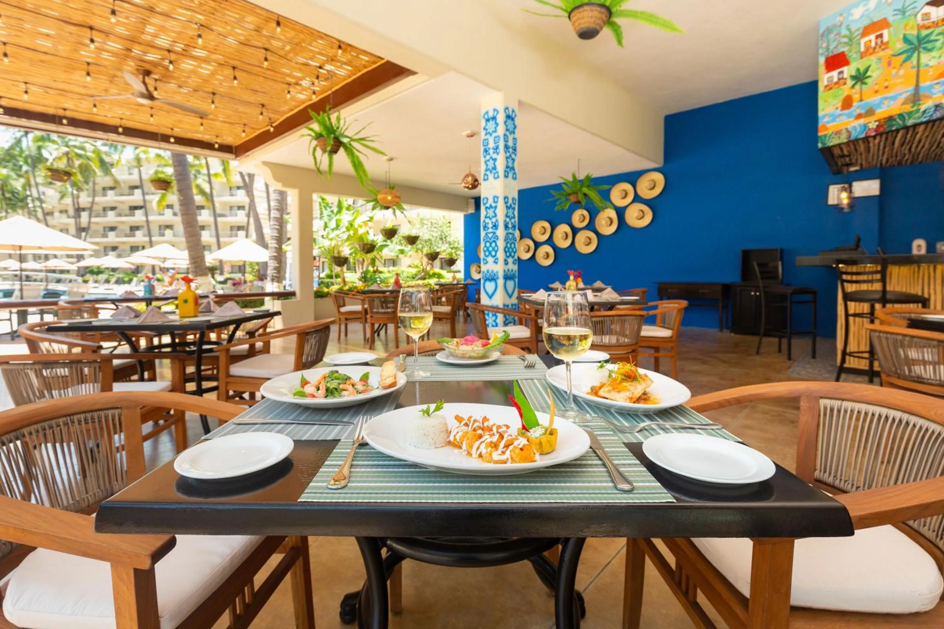 Restaurant/places to eat in Villa del Palmar Beach Resort & Spa Puerto Vallarta