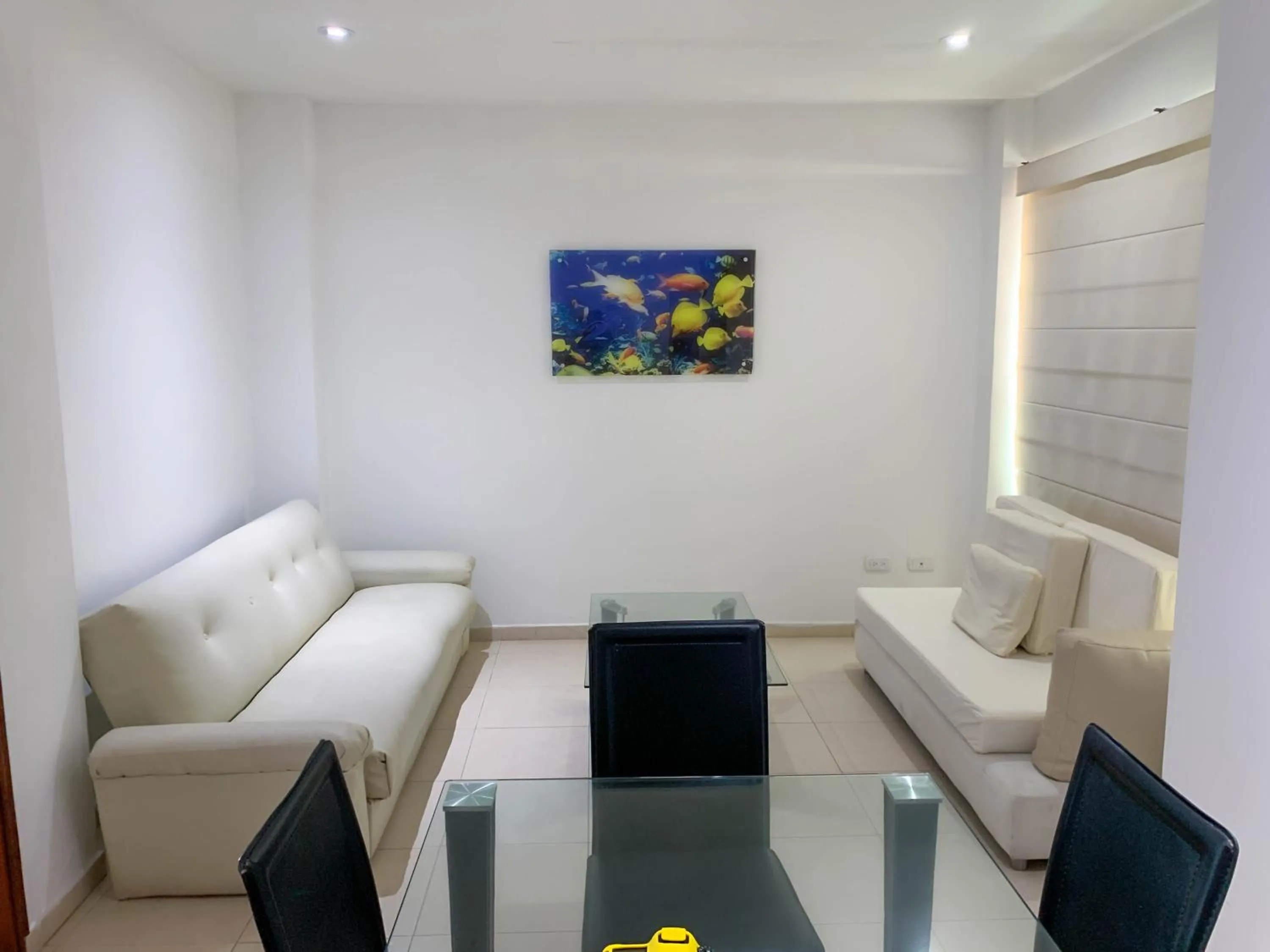 Living room in Hotel Coral Reef Cartagena