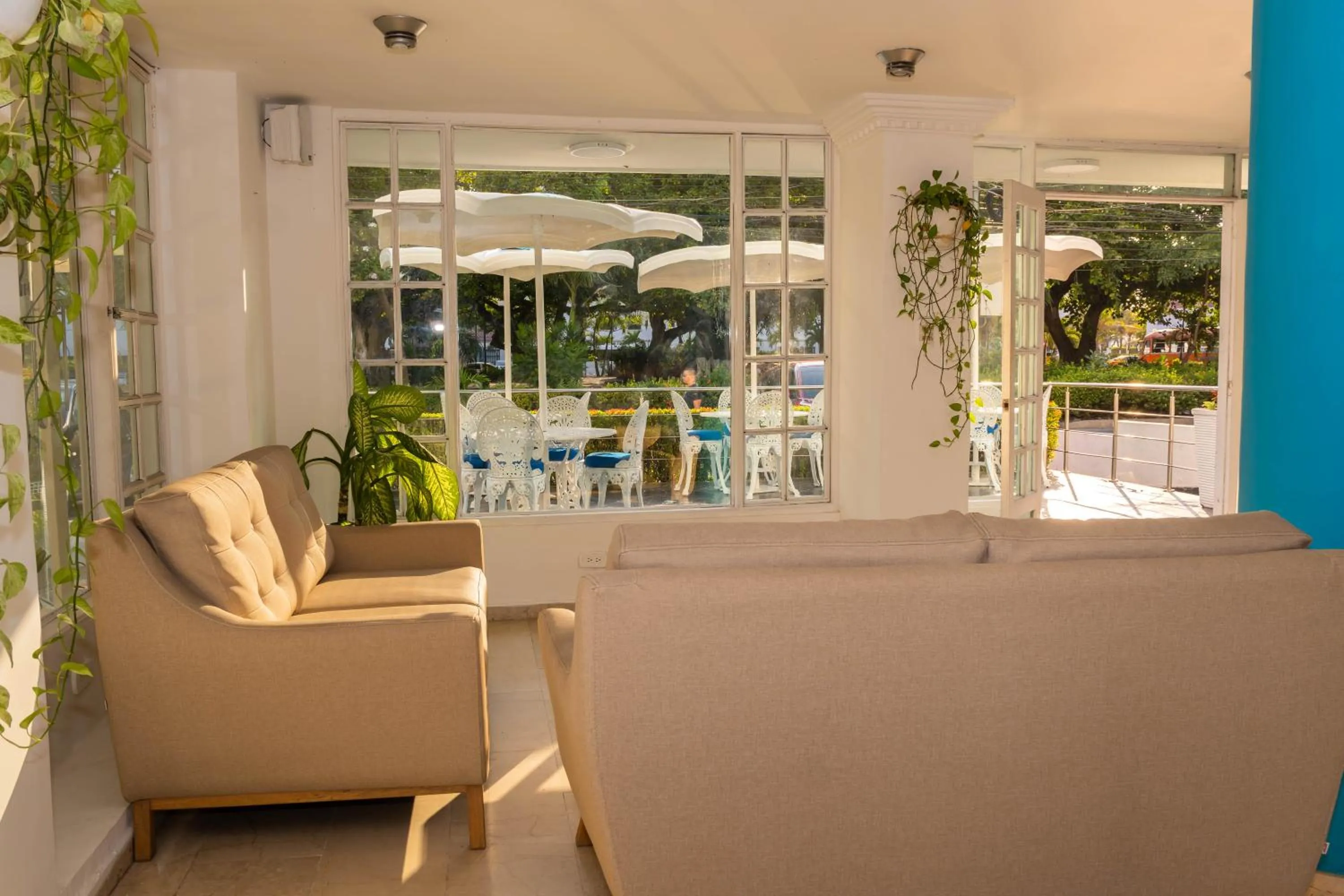 Lobby or reception in Hotel Coral Reef Cartagena