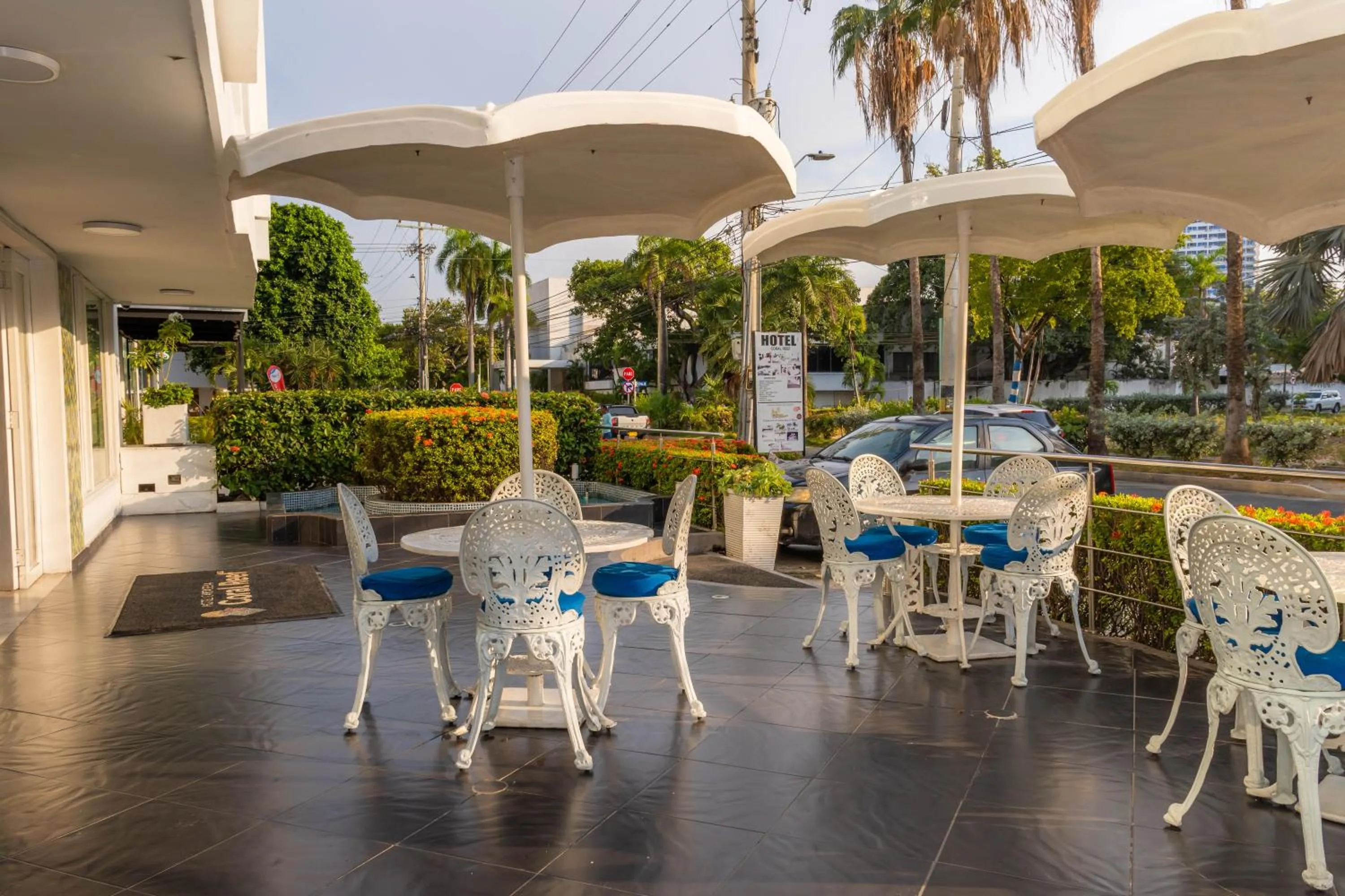 Balcony/Terrace in Hotel Coral Reef Cartagena