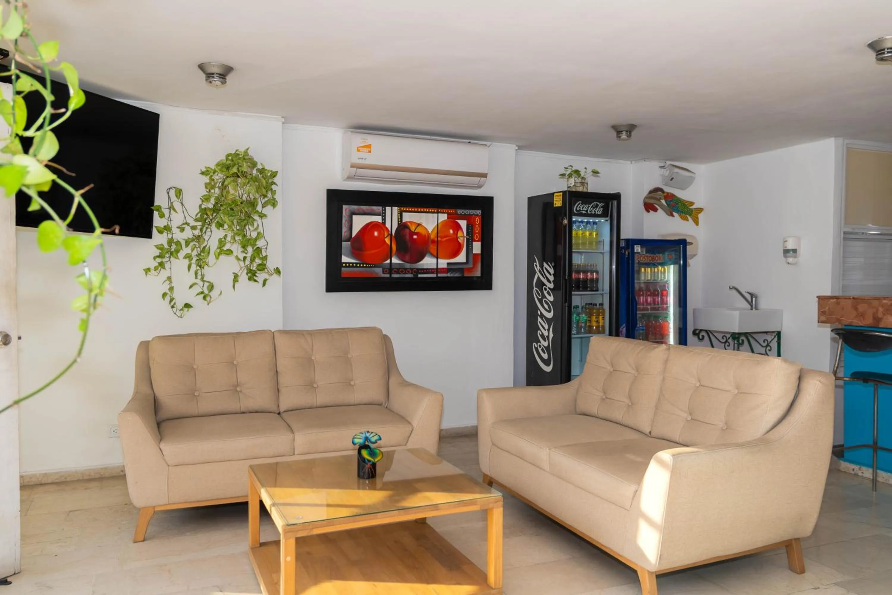 Lobby or reception in Hotel Coral Reef Cartagena