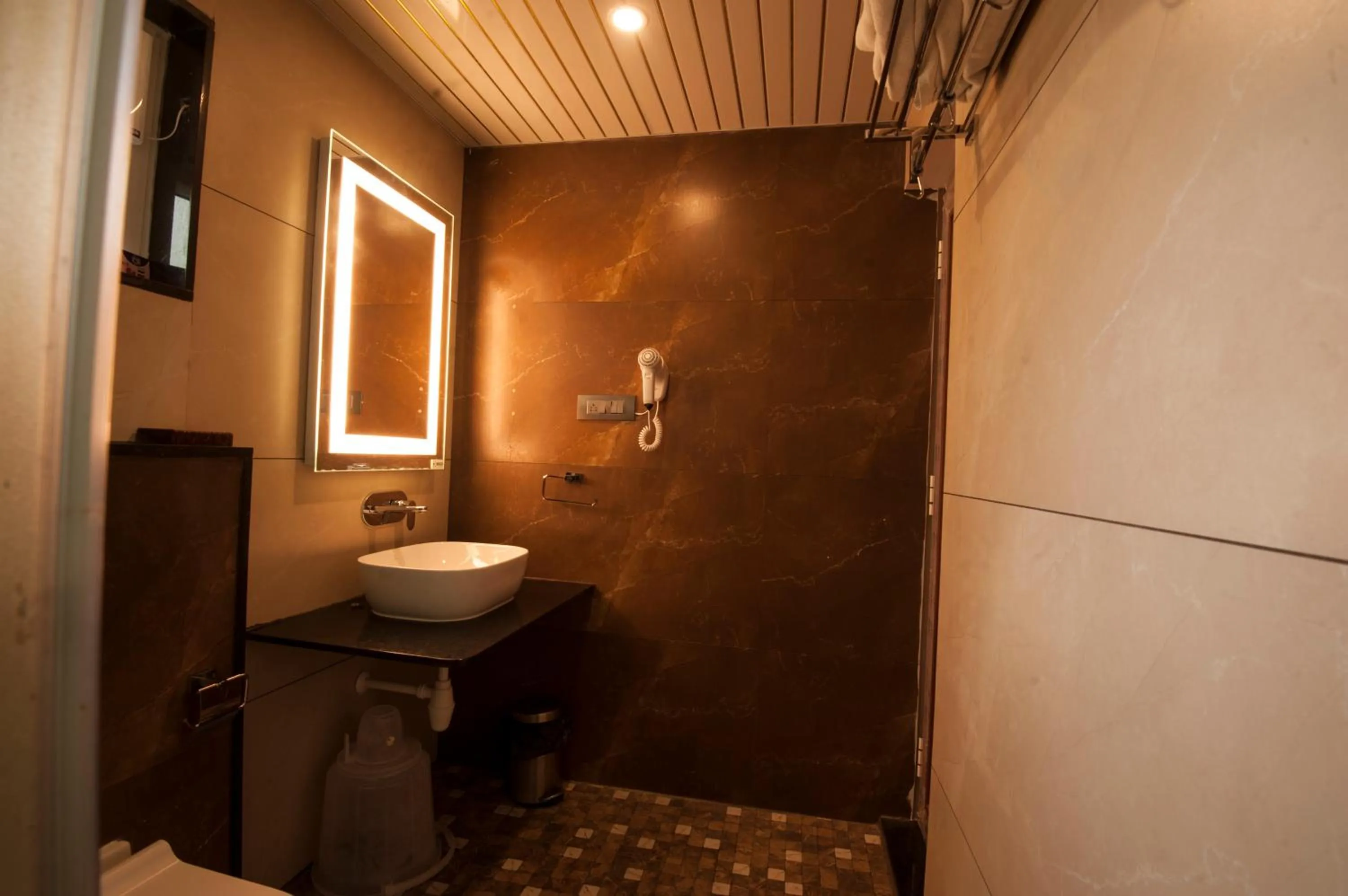 Bathroom in MC Resort Wildlife Resort Bandipur