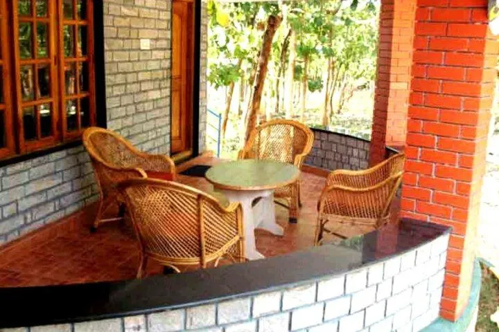 Seating area in MC Resort Wildlife Resort Bandipur