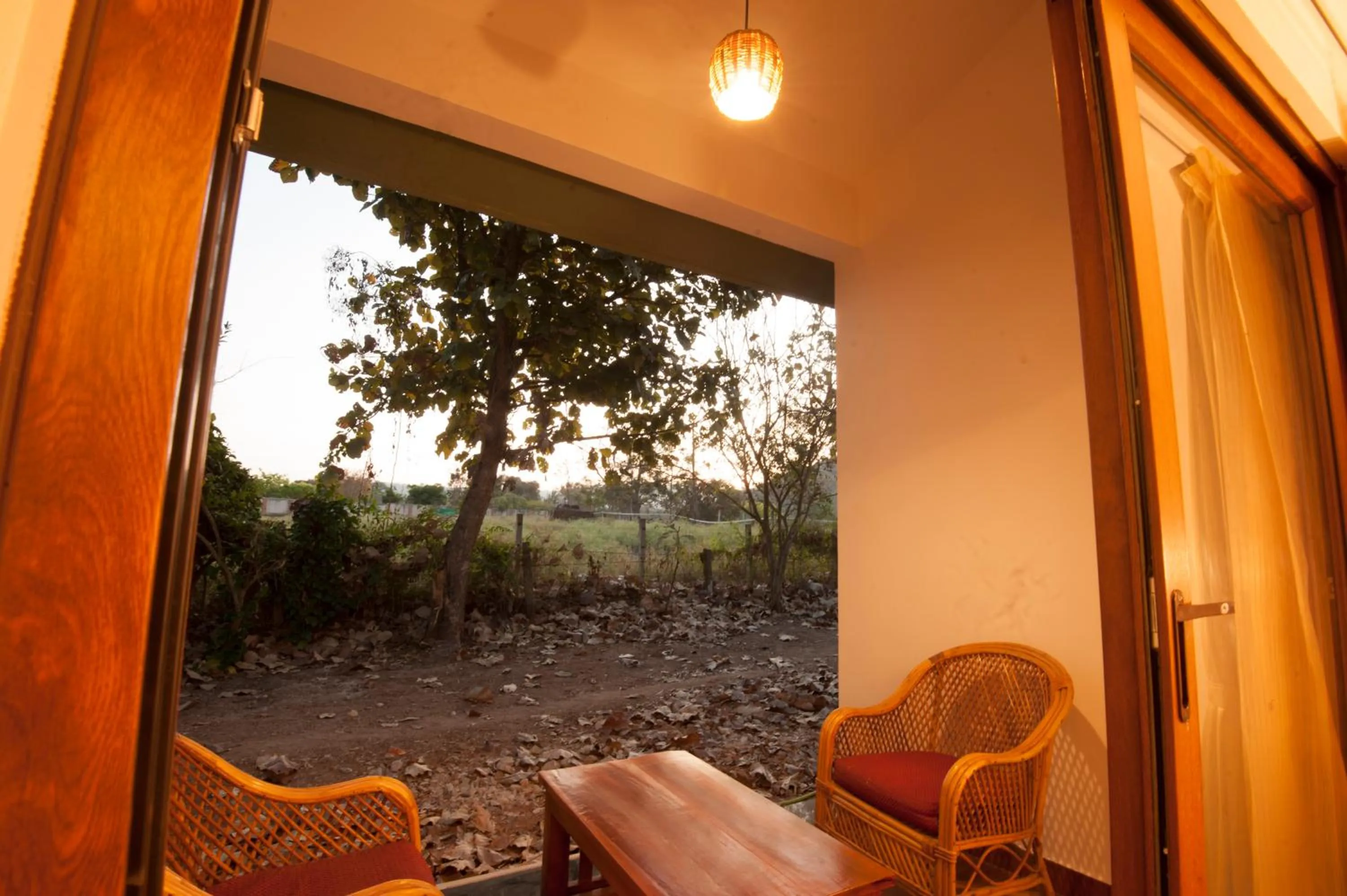 Balcony/Terrace in MC Resort Wildlife Resort Bandipur