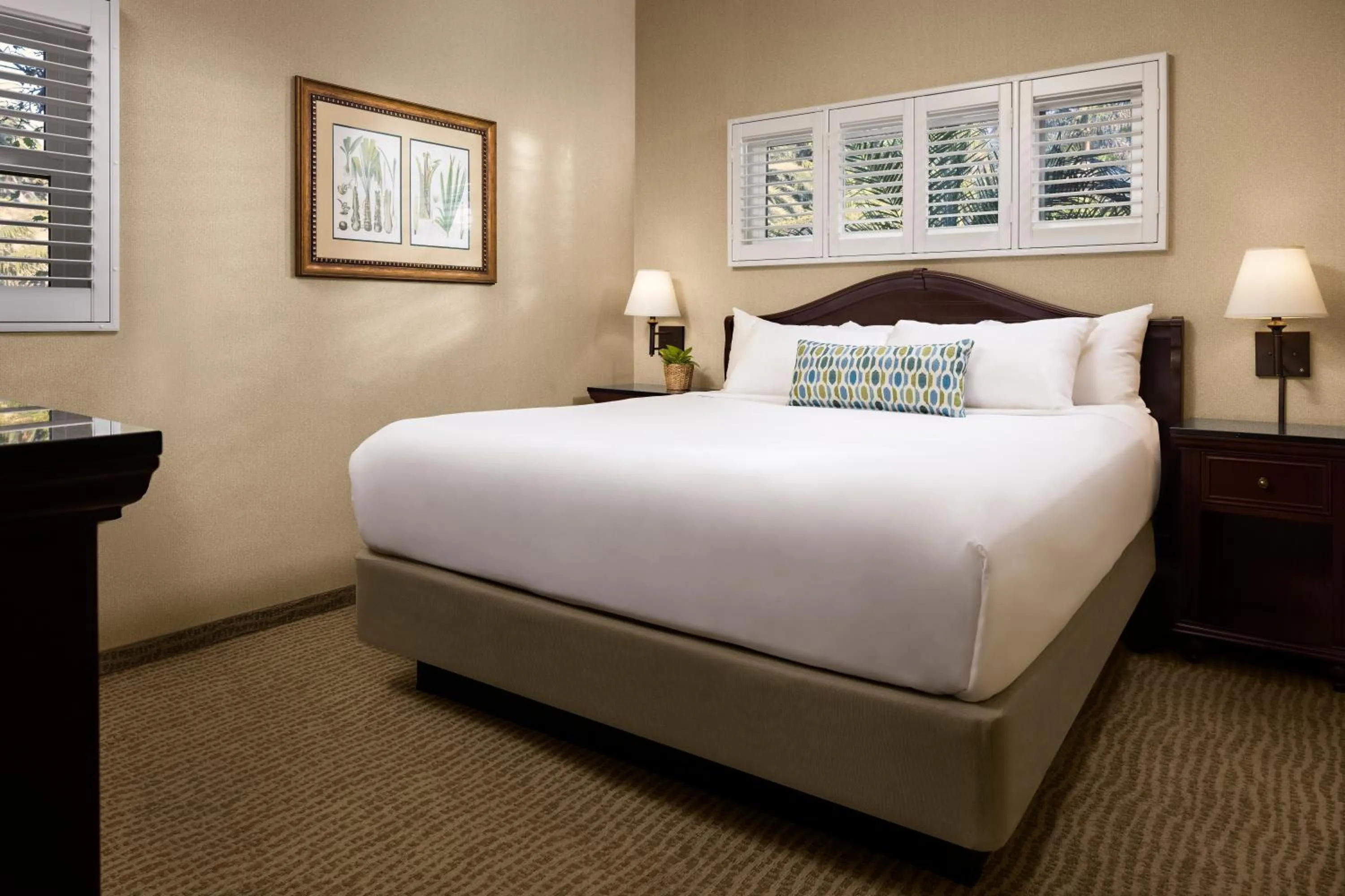 Bed in Bahia Resort Hotel