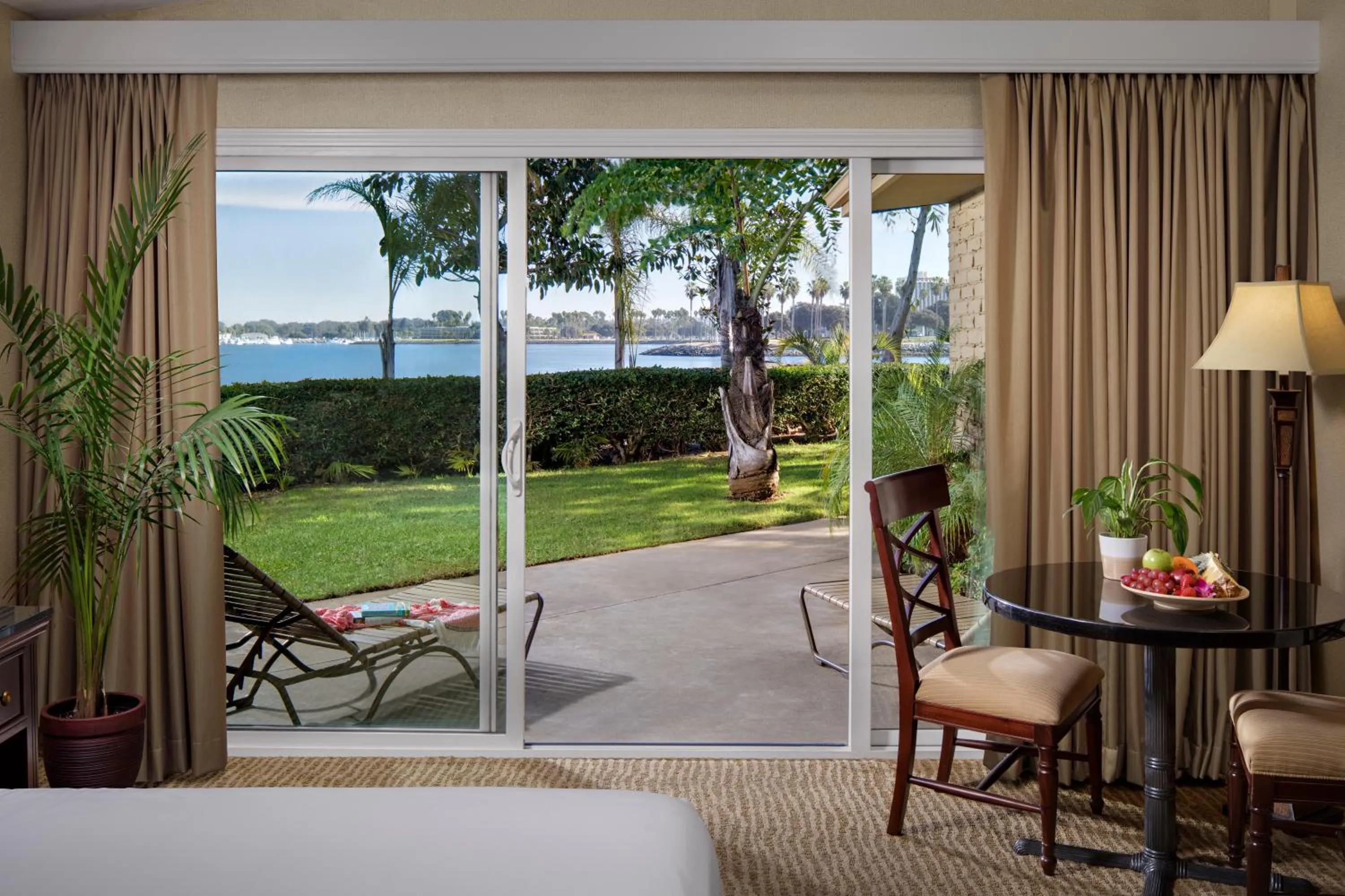 Patio in Bahia Resort Hotel