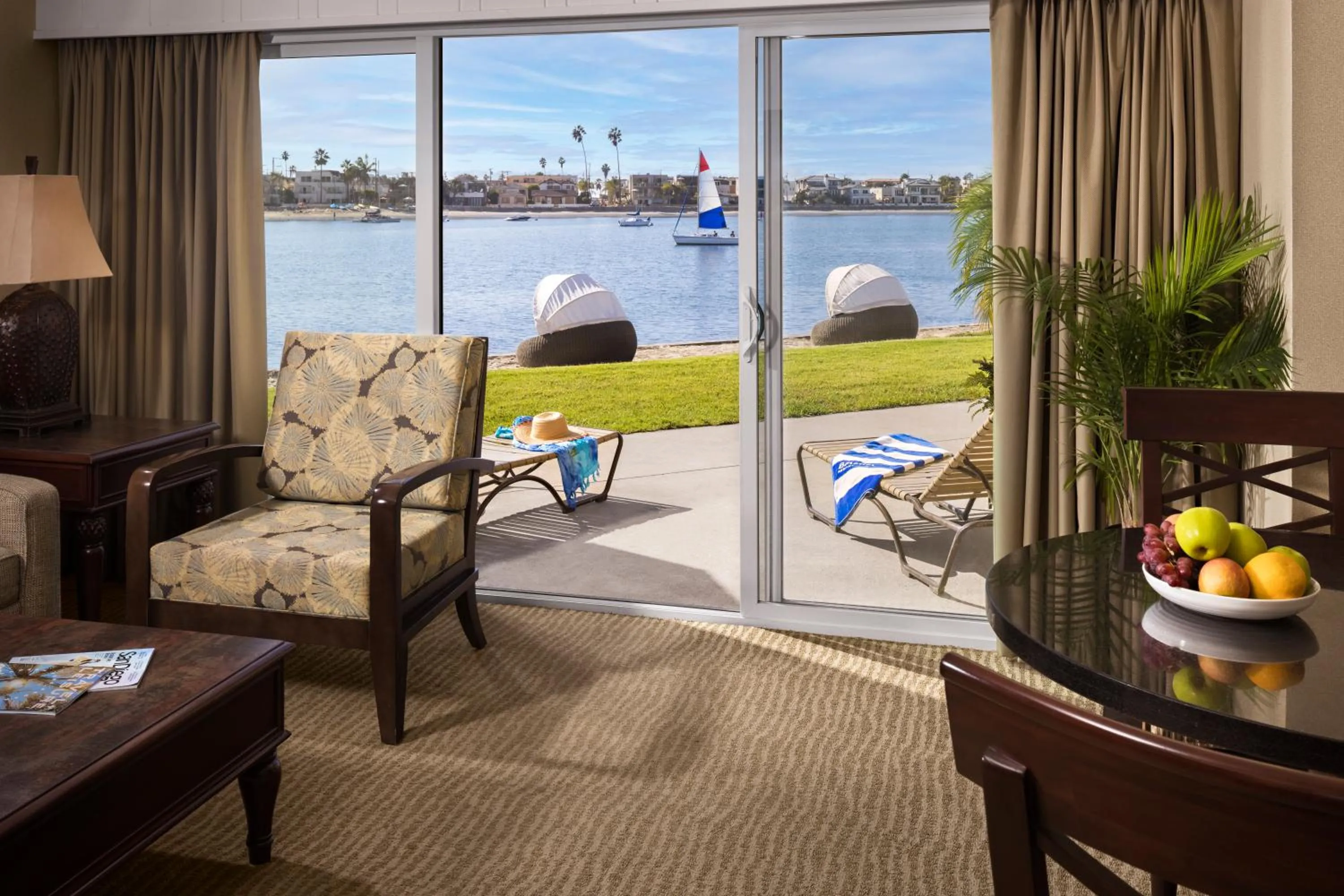 Patio in Bahia Resort Hotel