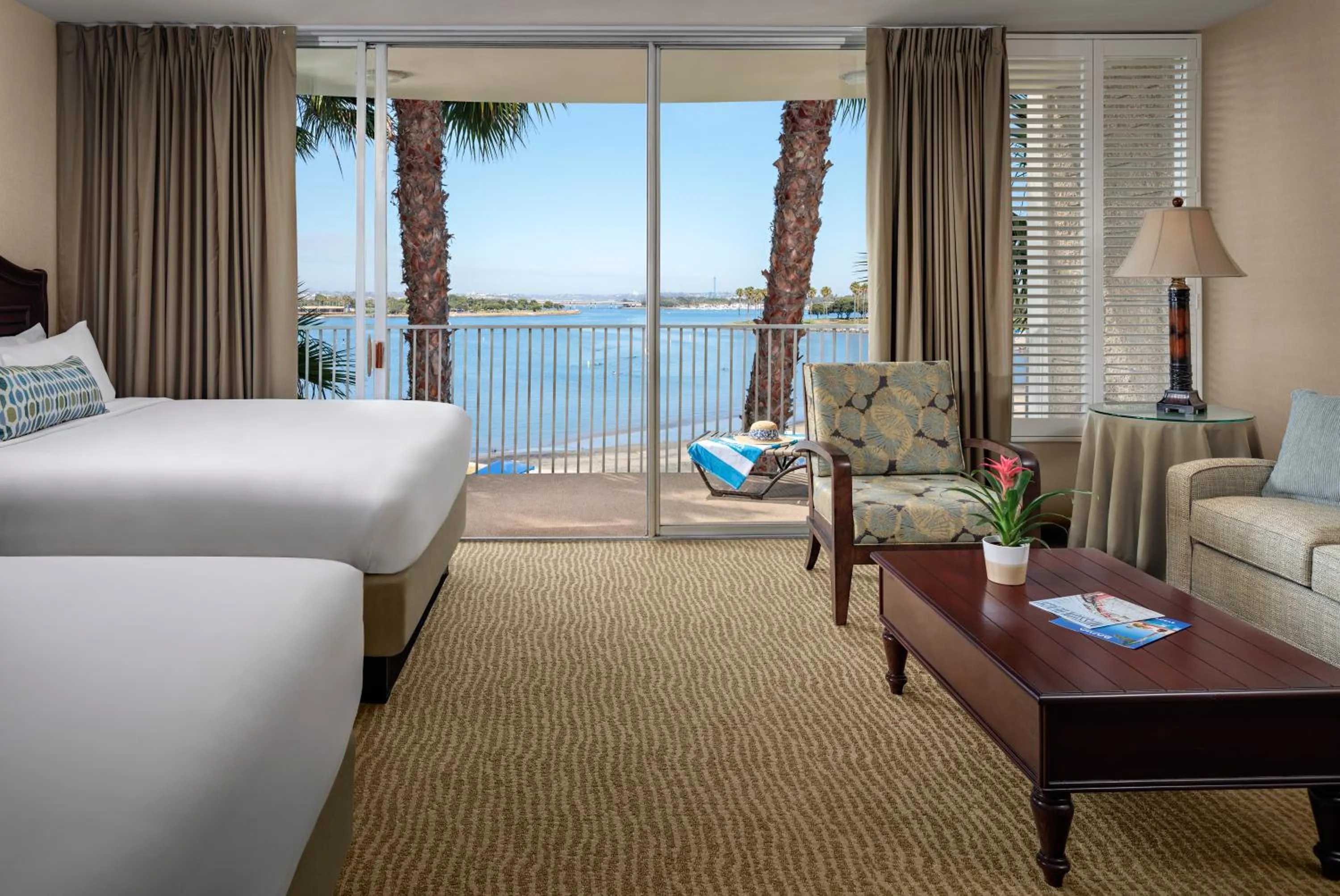 Bed in Bahia Resort Hotel