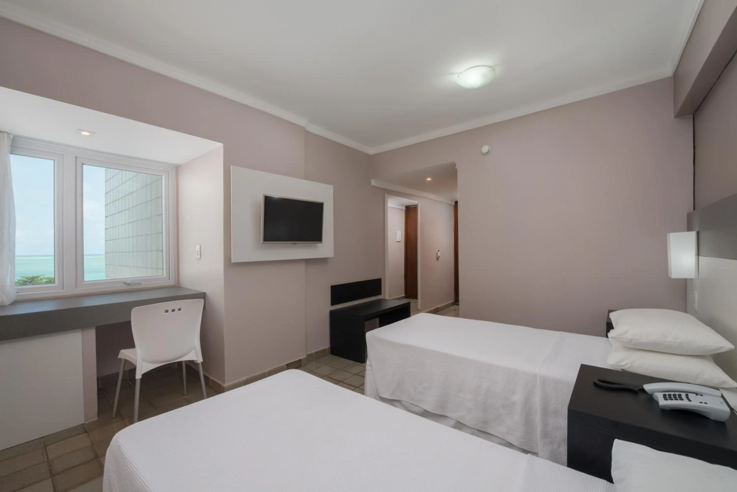 Bedroom, Bed in Hotel Sete Coqueiros