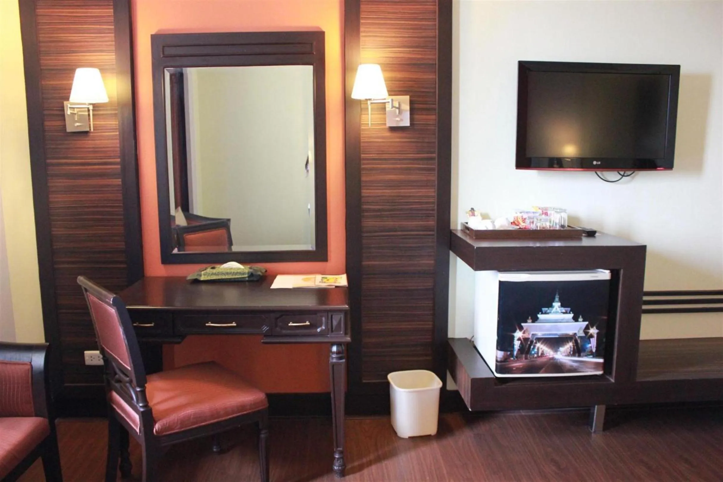 Decorative detail in Charoen Thani Hotel, Khon Kaen