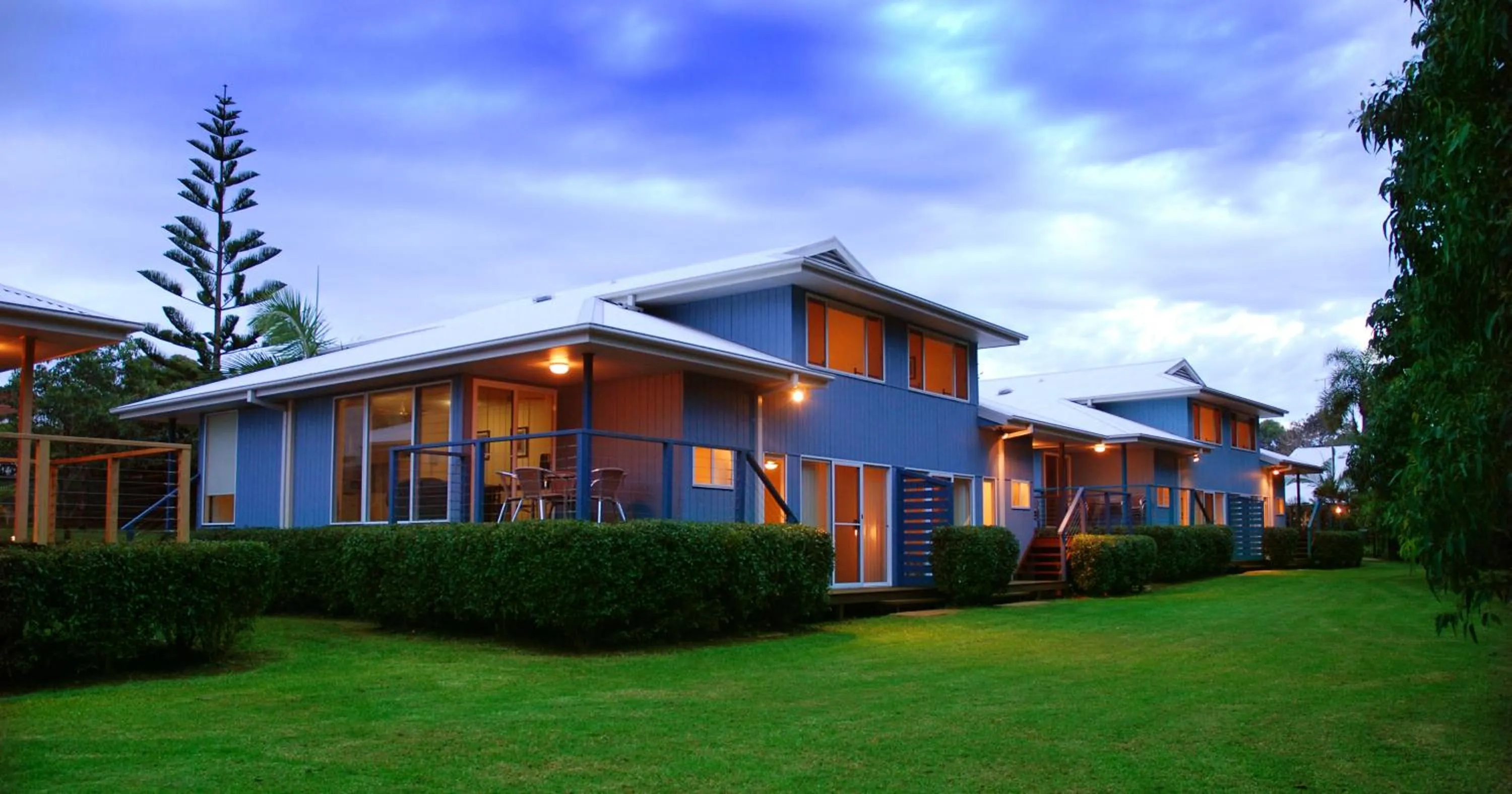 Facade/entrance in Flynns on Surf Beach Villas