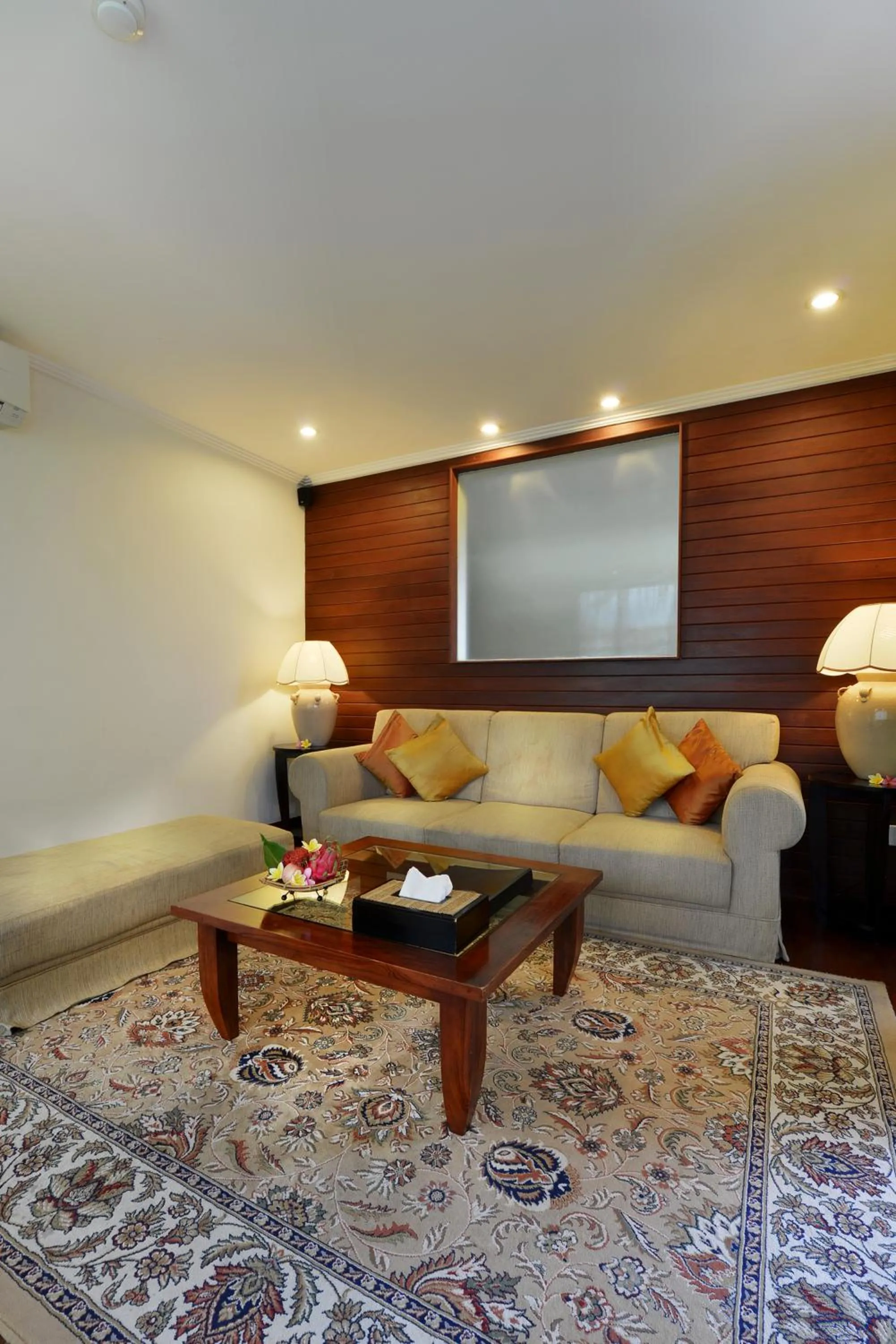 Living room in The Khayangan Dreams Villa, Seminyak