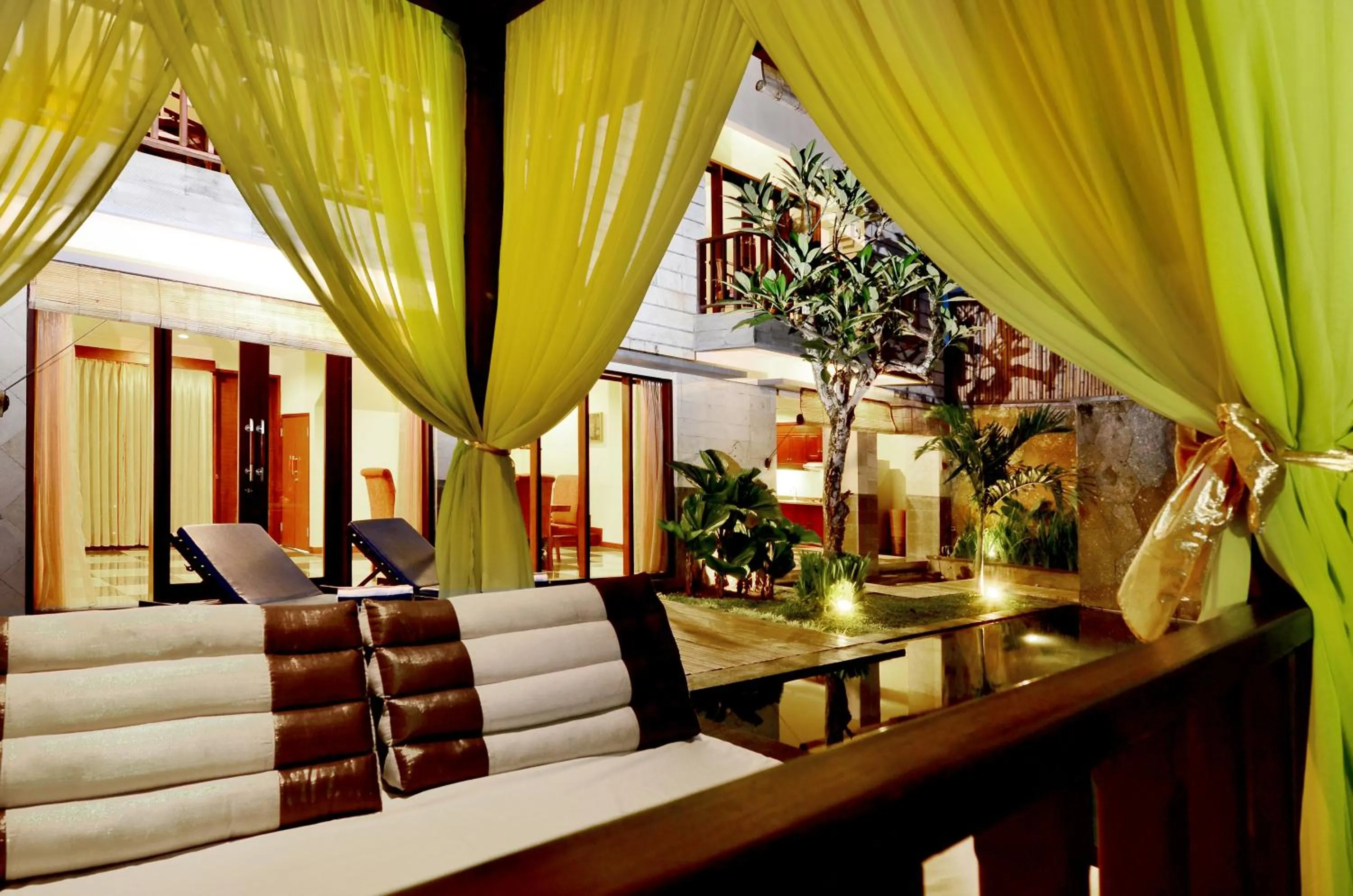 Living room in The Khayangan Dreams Villa, Seminyak