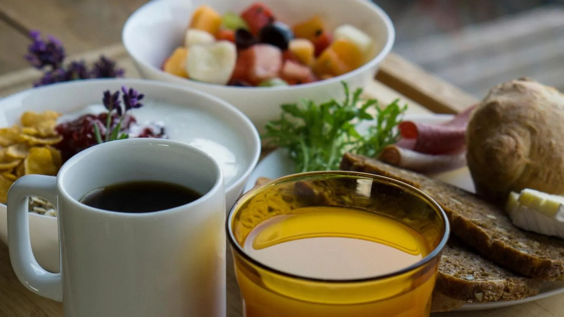 Breakfast in Danhostel Aarhus City