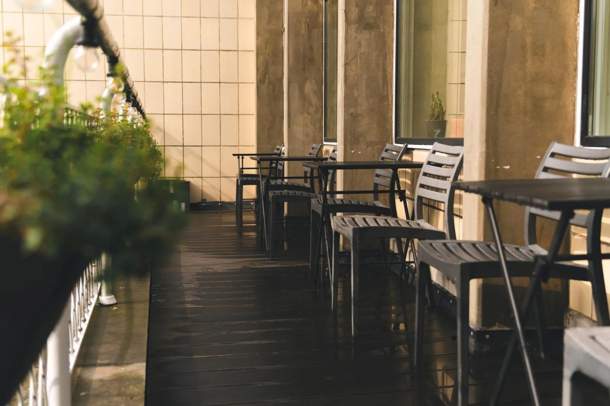 Balcony/Terrace in Danhostel Aarhus City