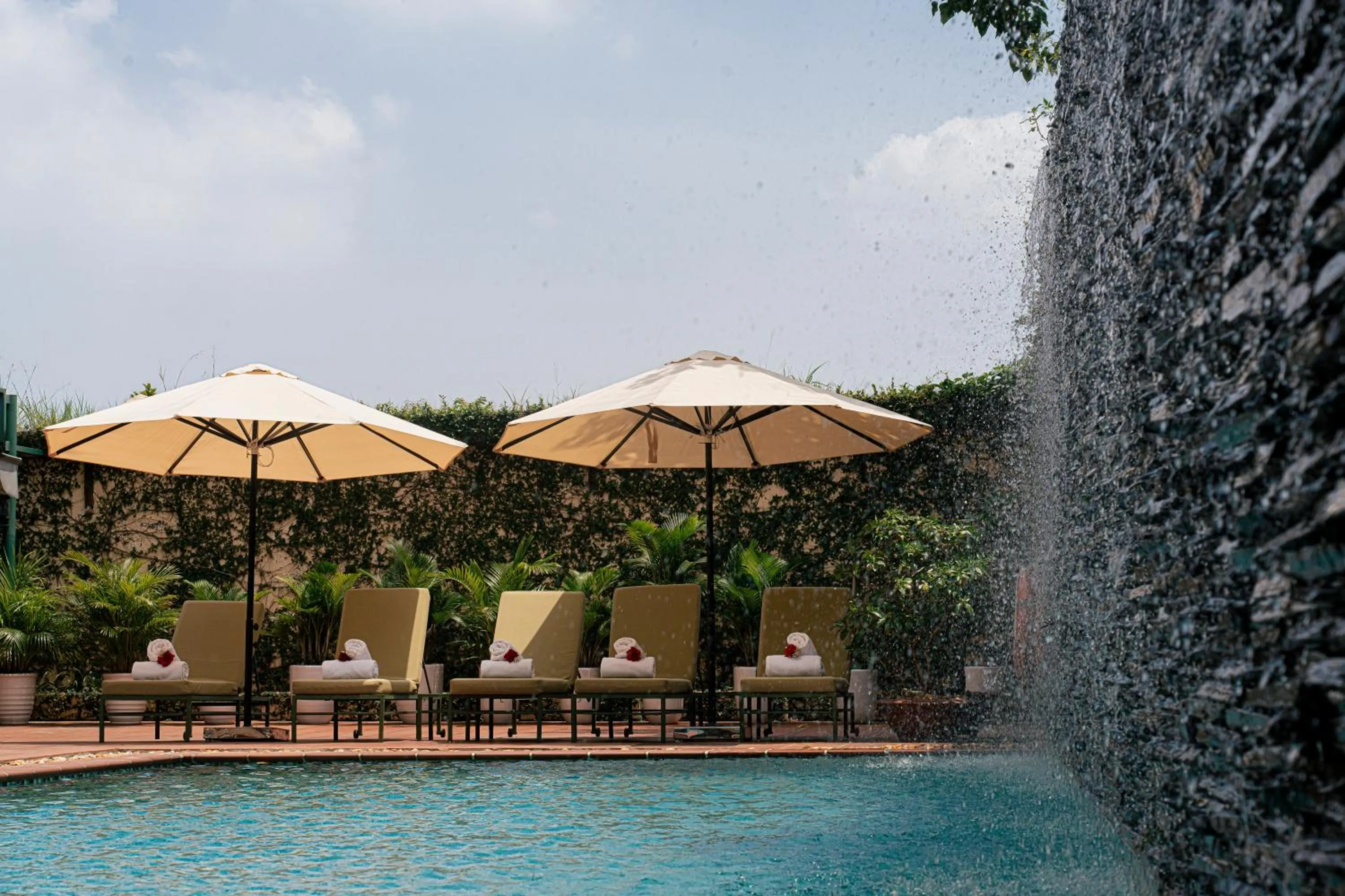 Patio in Hai Phong Harbour View Hotel