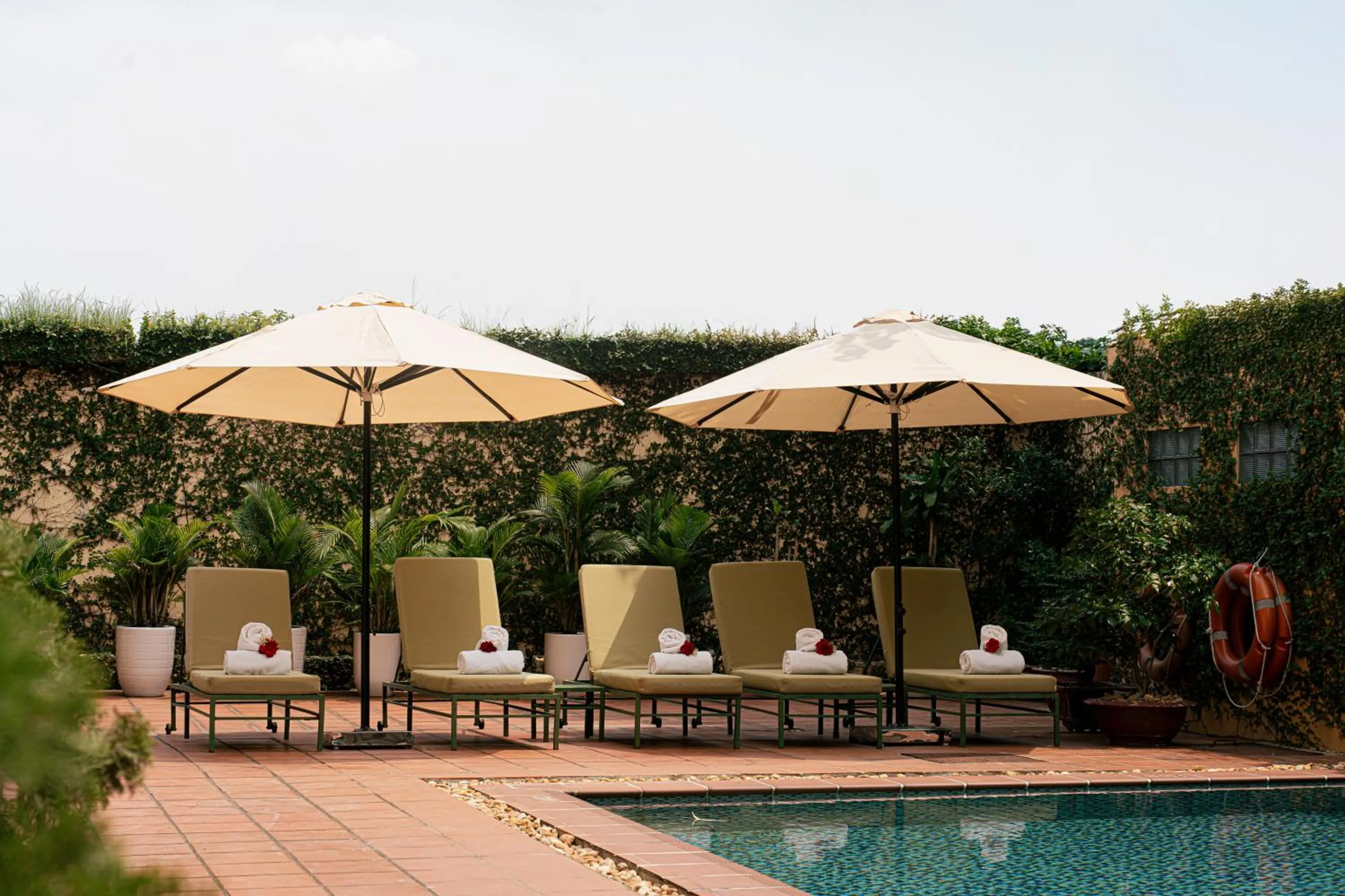 Patio in Hai Phong Harbour View Hotel