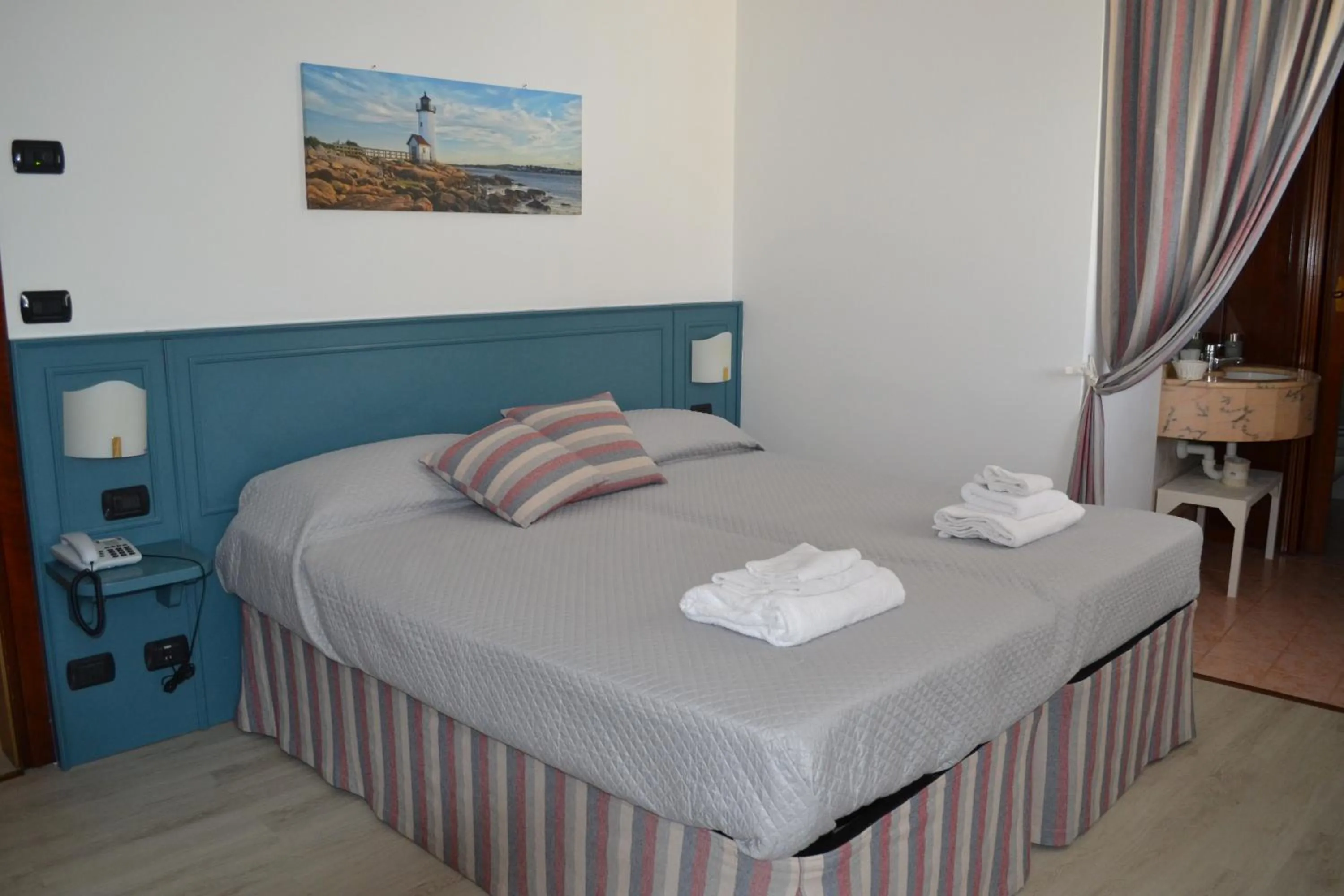 Bed in Albergo Grobberio