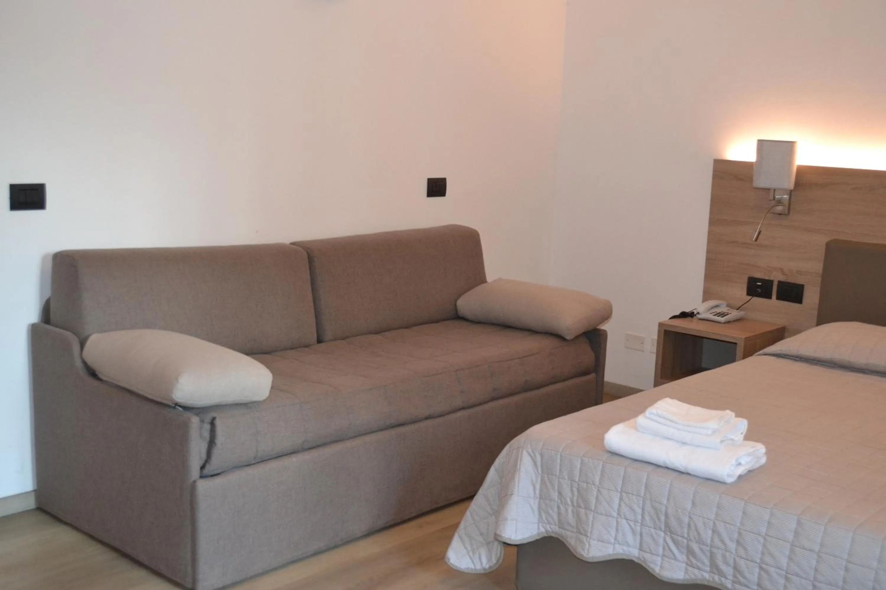 Bed in Albergo Grobberio