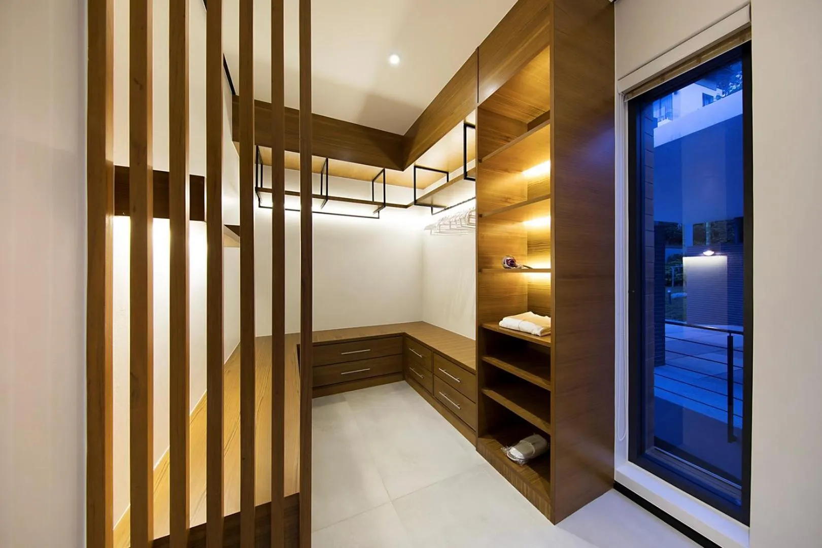 Bed in Samui Sea Star Villa