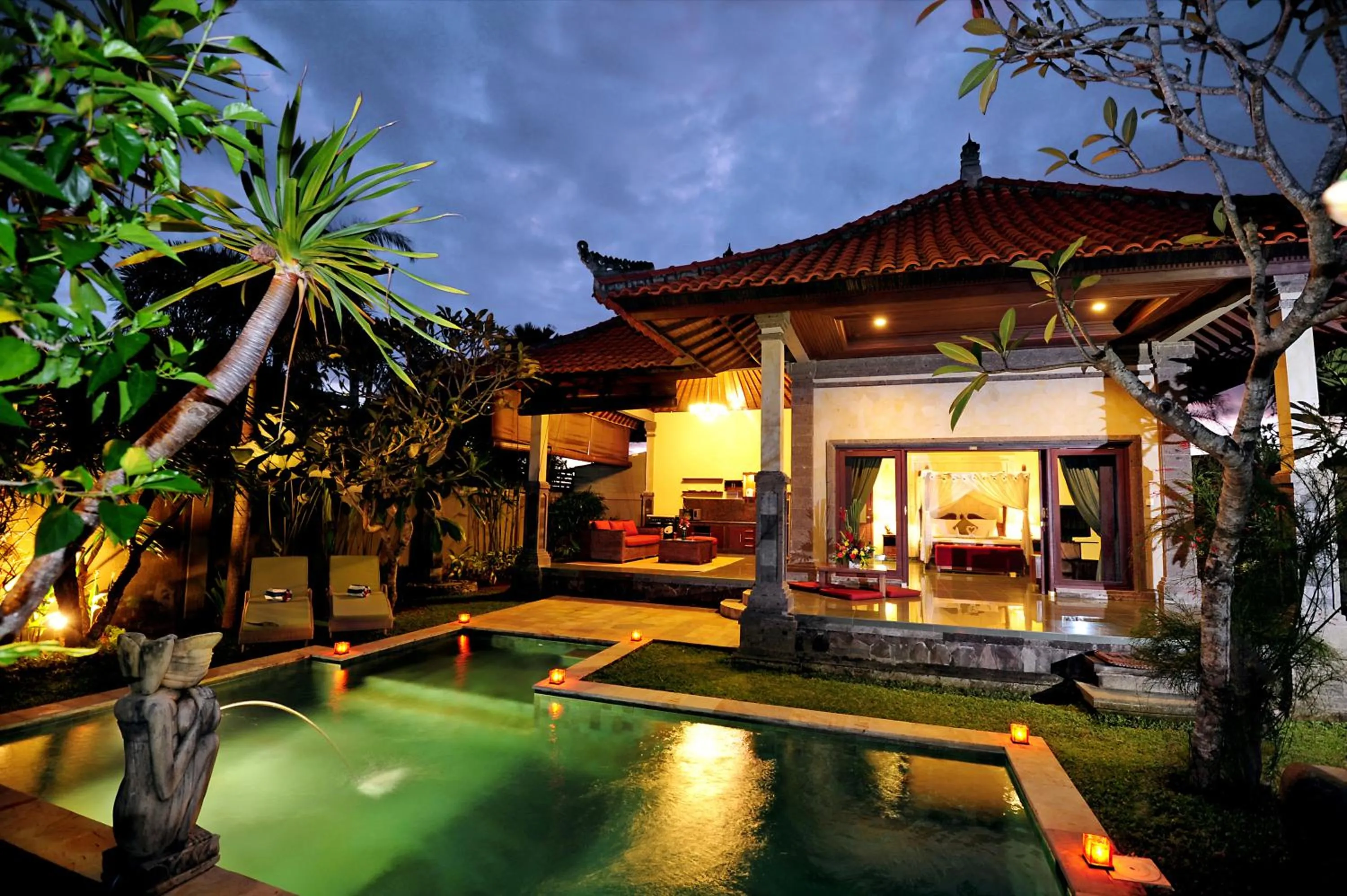 Balcony/Terrace in Bali Aroma Exclusive Villas