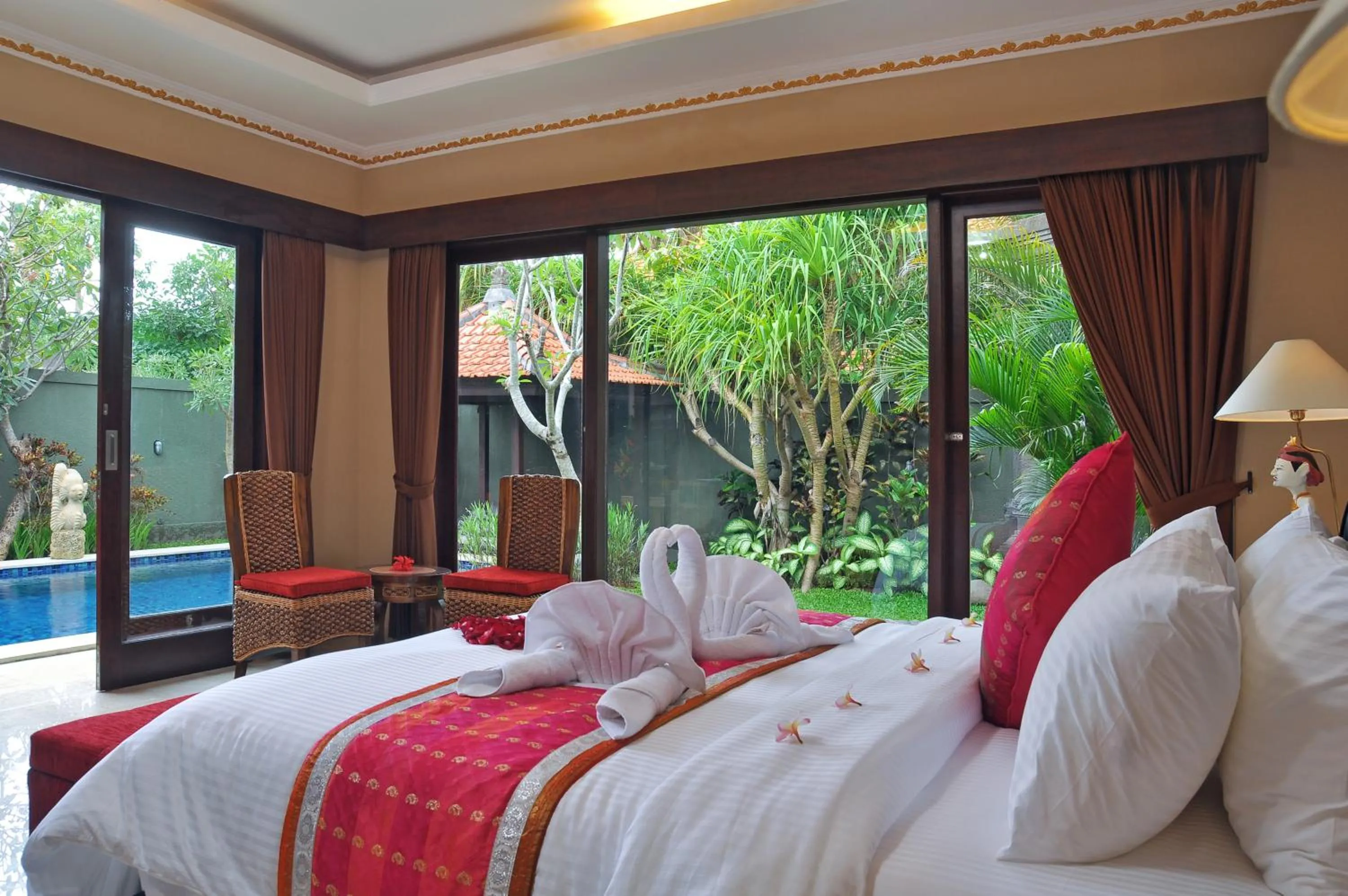 Bedroom, Bed in Bali Aroma Exclusive Villas