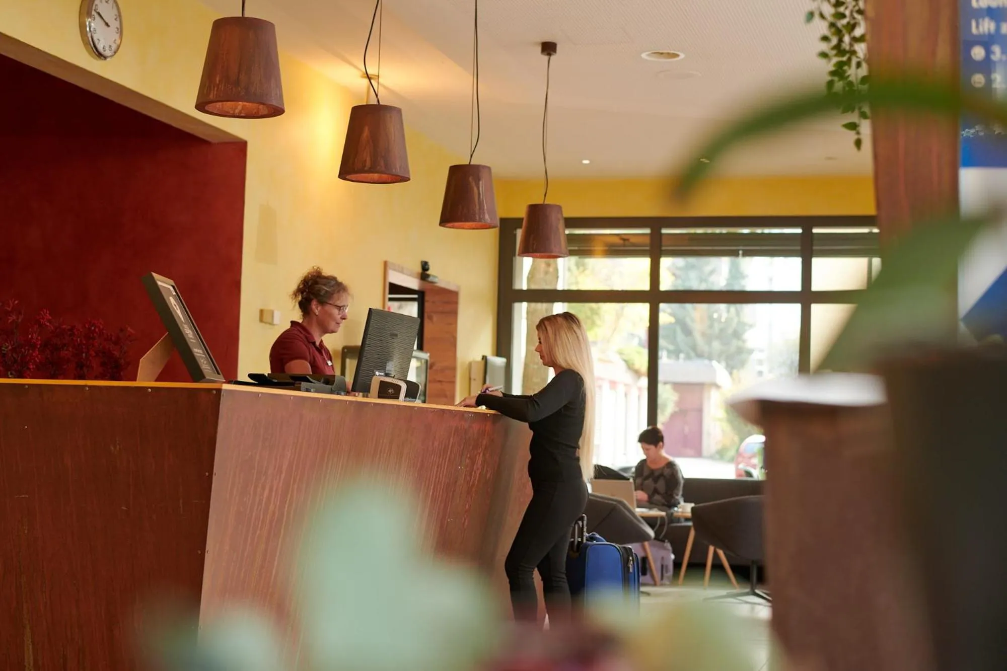 Lobby or reception in Hotel Berchtold