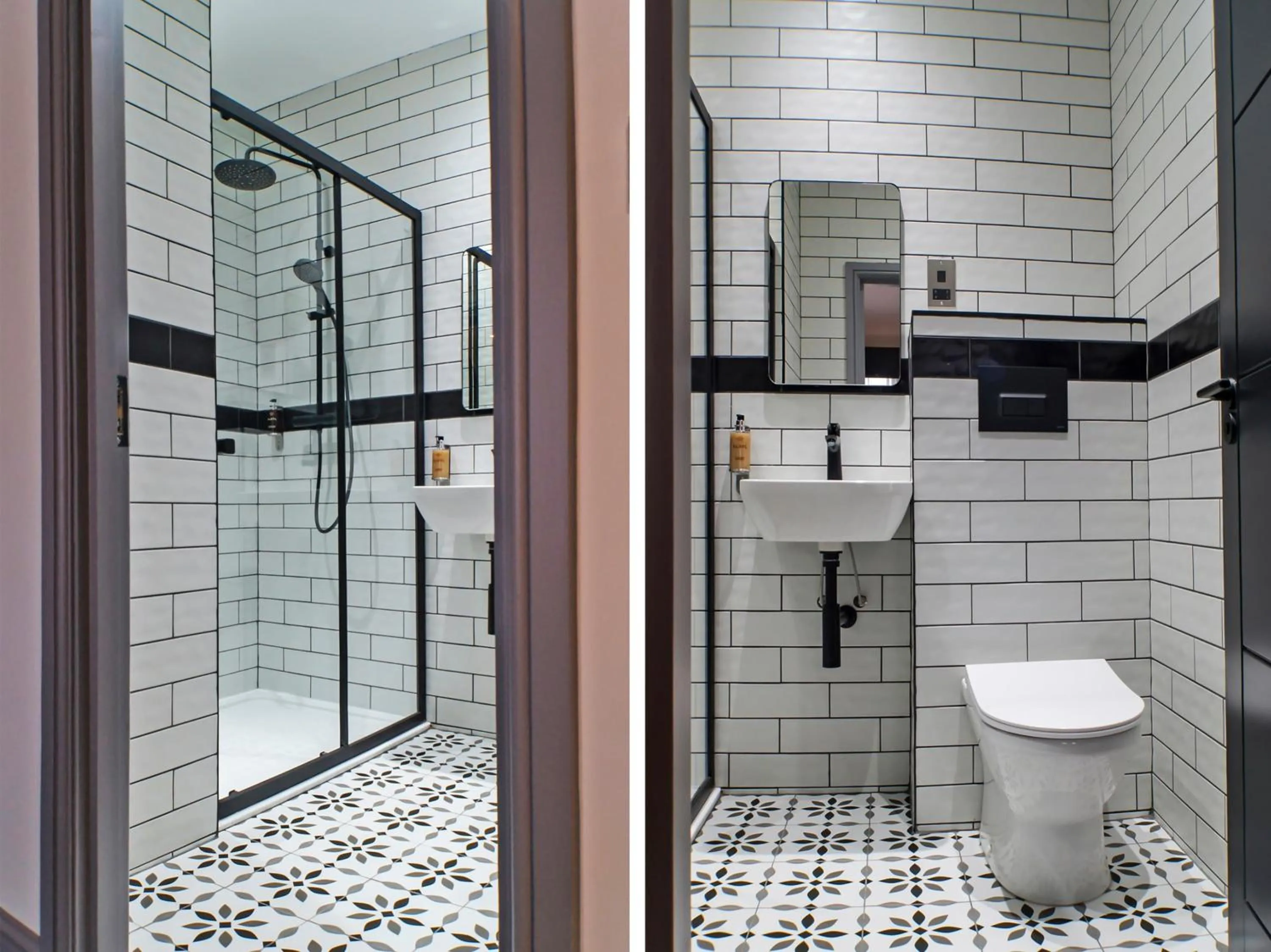 Bathroom in OYO Tamworth Arms Boutique Pub & Hotel