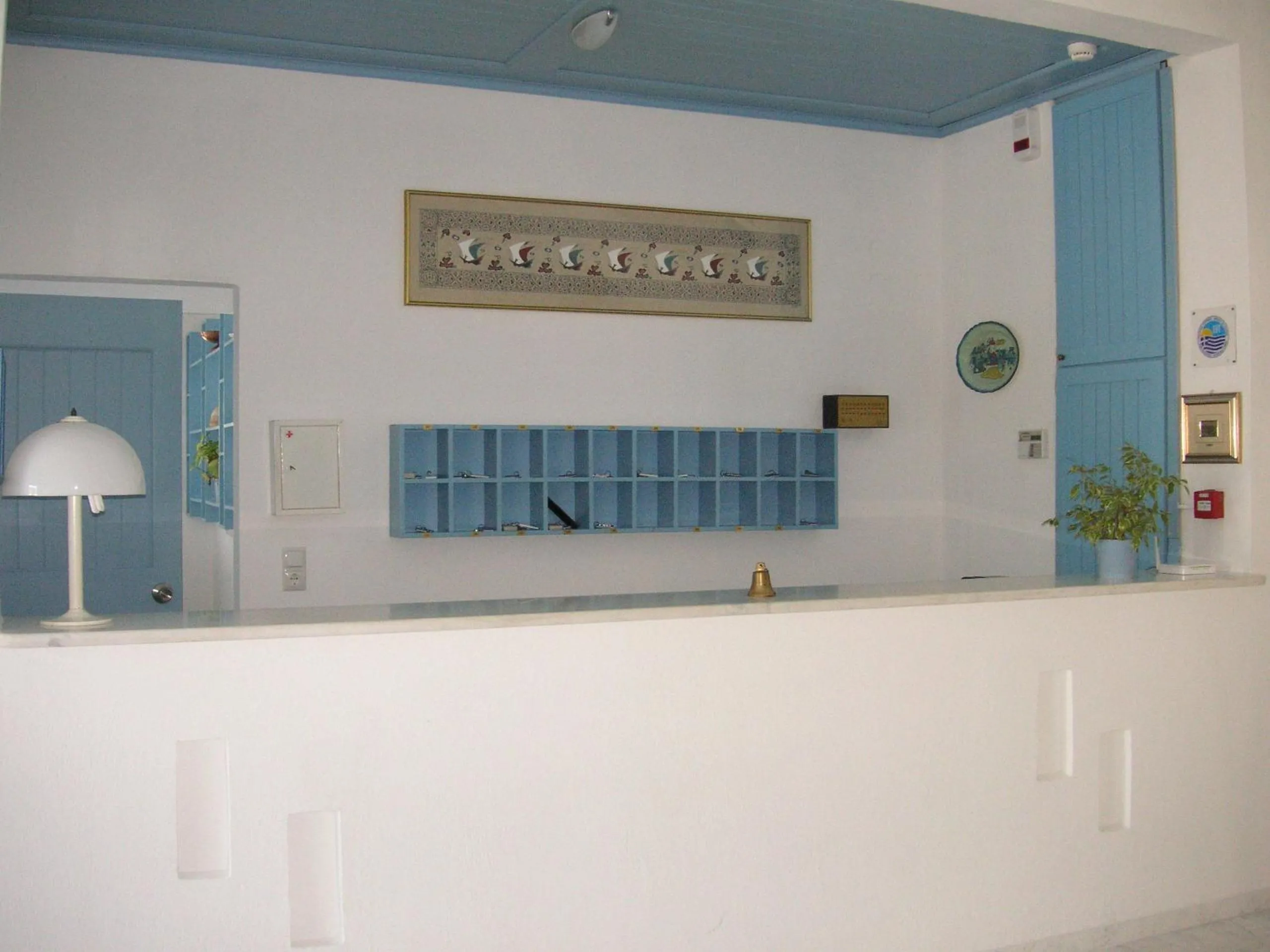Lobby or reception in Danae Hotel