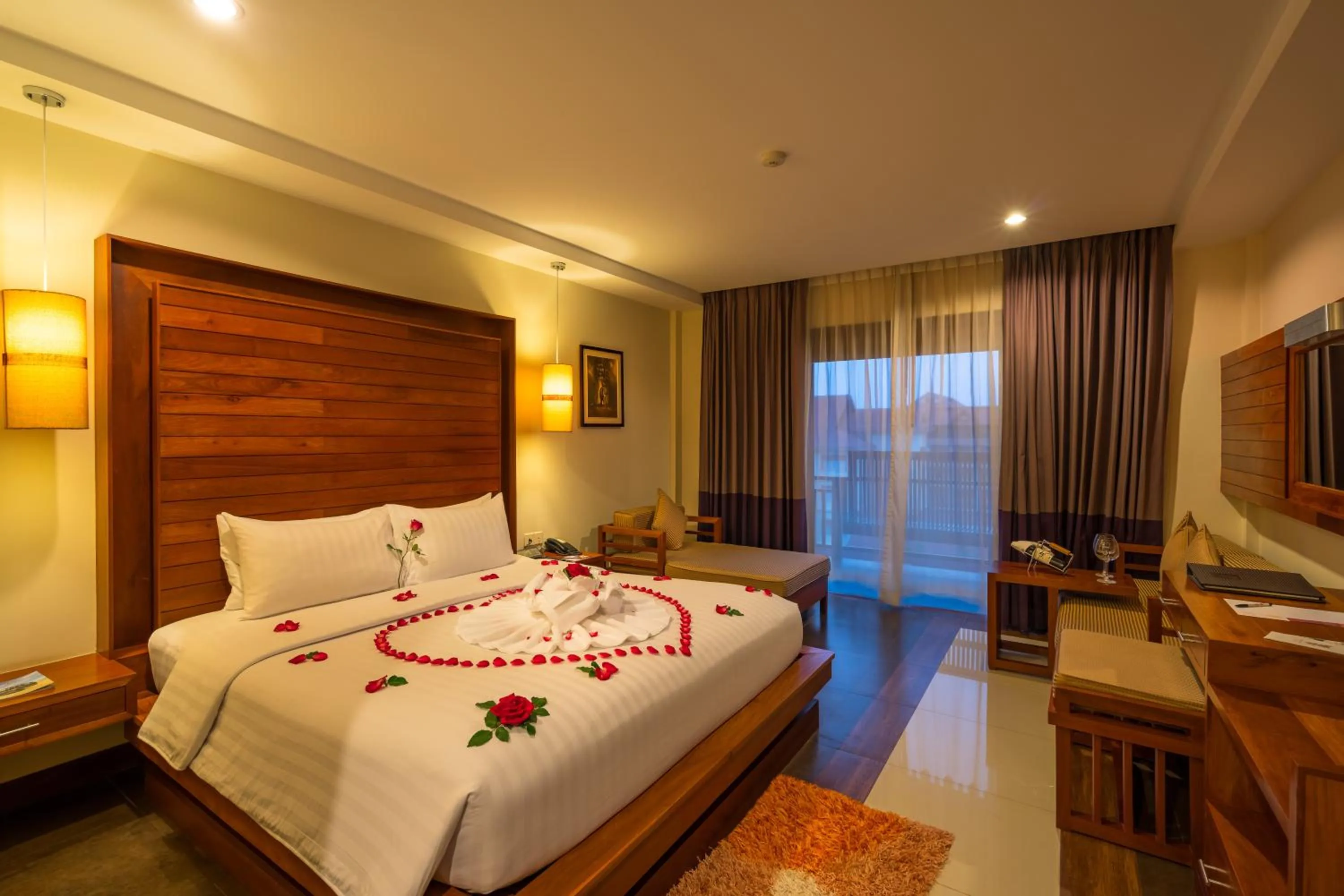 Bedroom, Bed in Angkor Miracle Resort & Spa