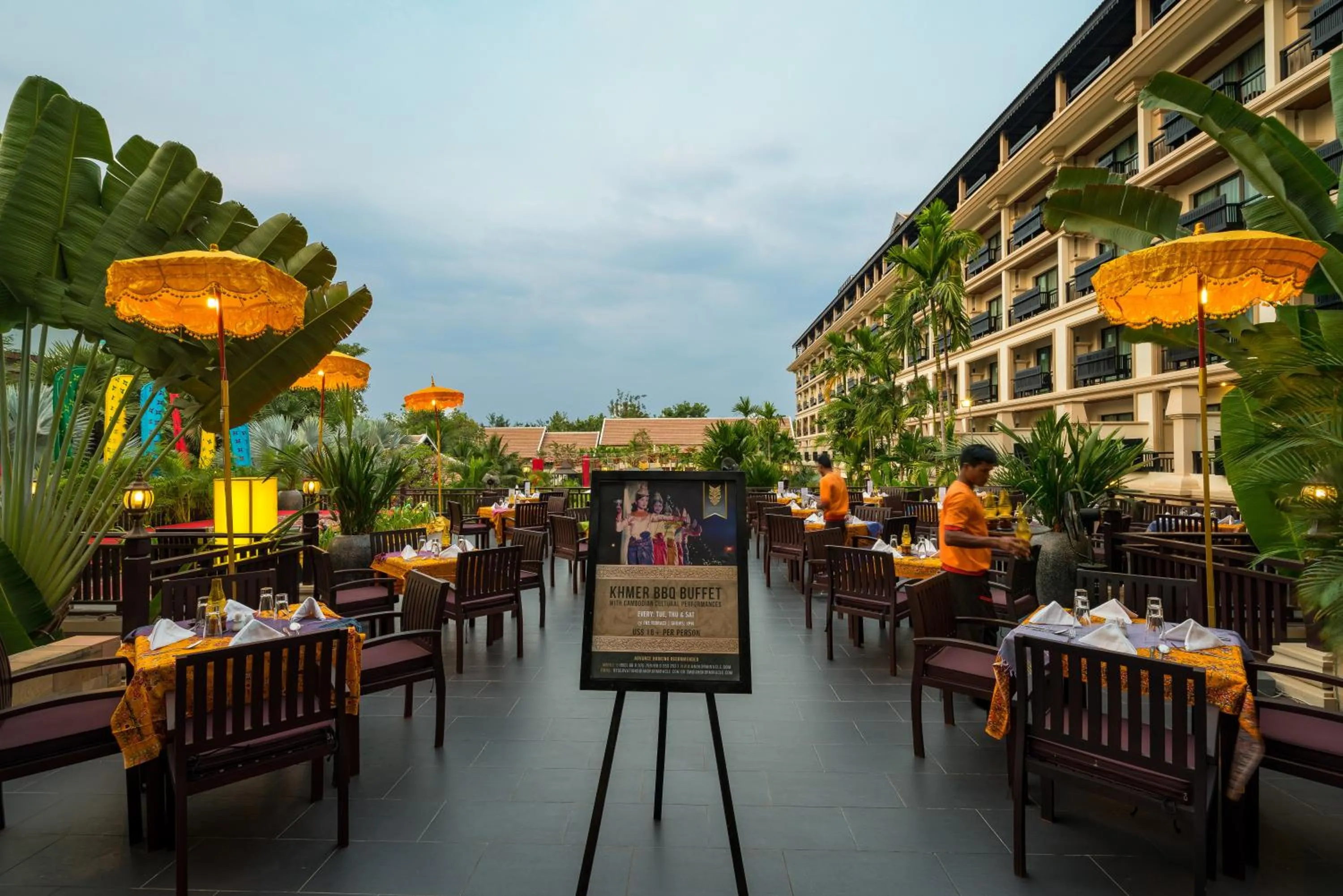 Balcony/Terrace in Angkor Miracle Resort & Spa