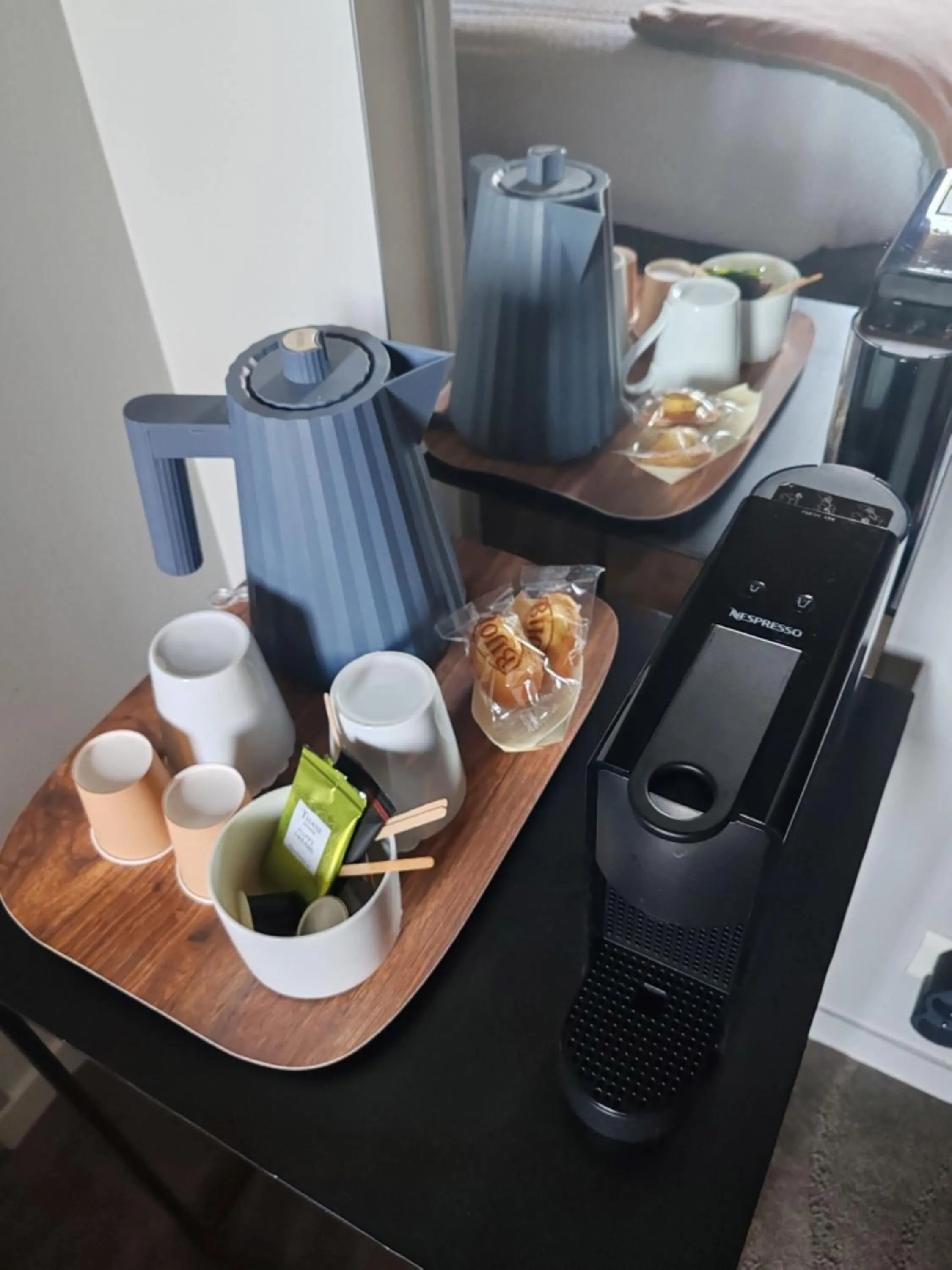Coffee/tea facilities in Logis Hotel - Restaurant Le Relais de Comodoliac
