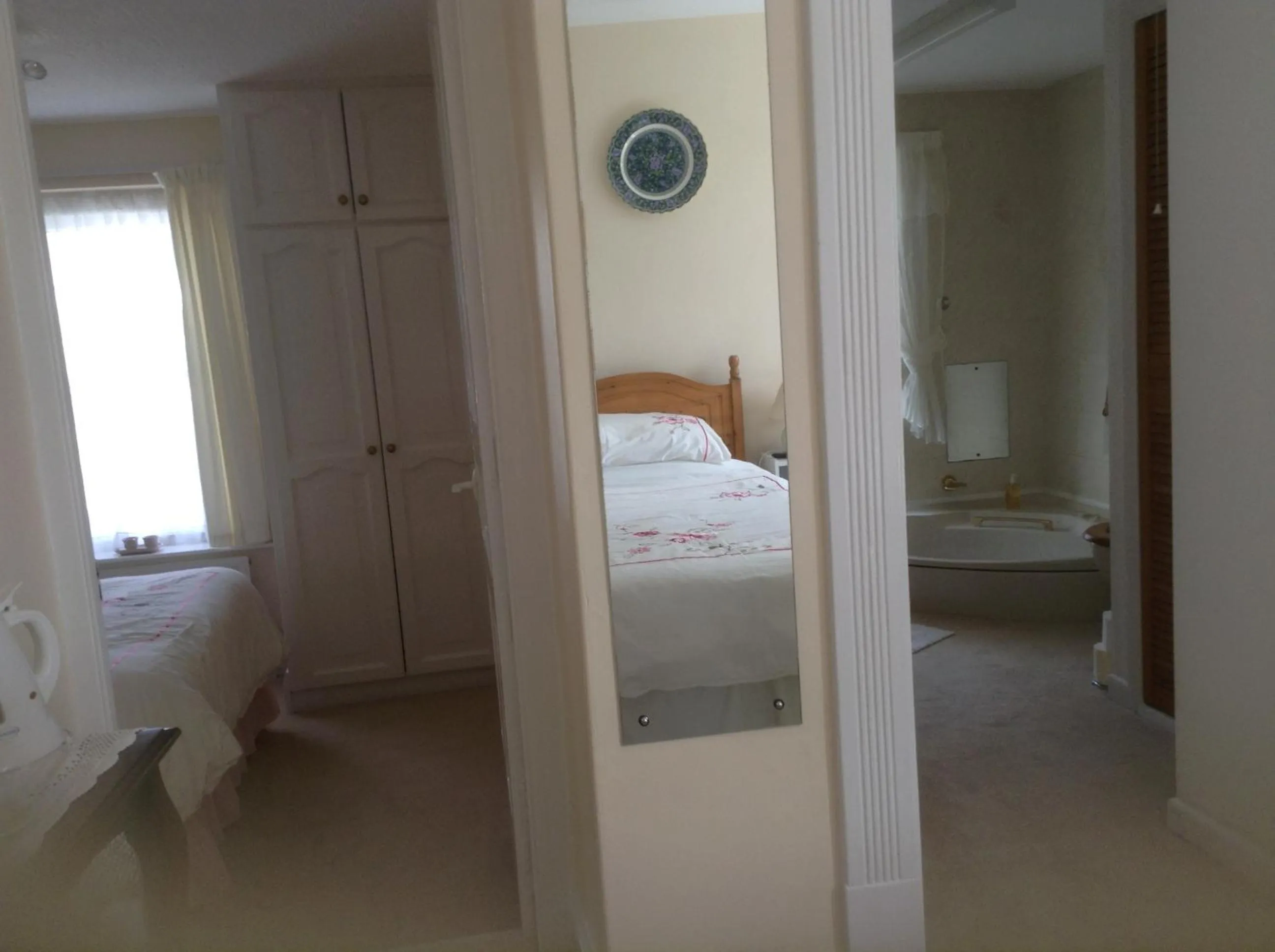 Bed in Drakewalls Bed And Breakfast