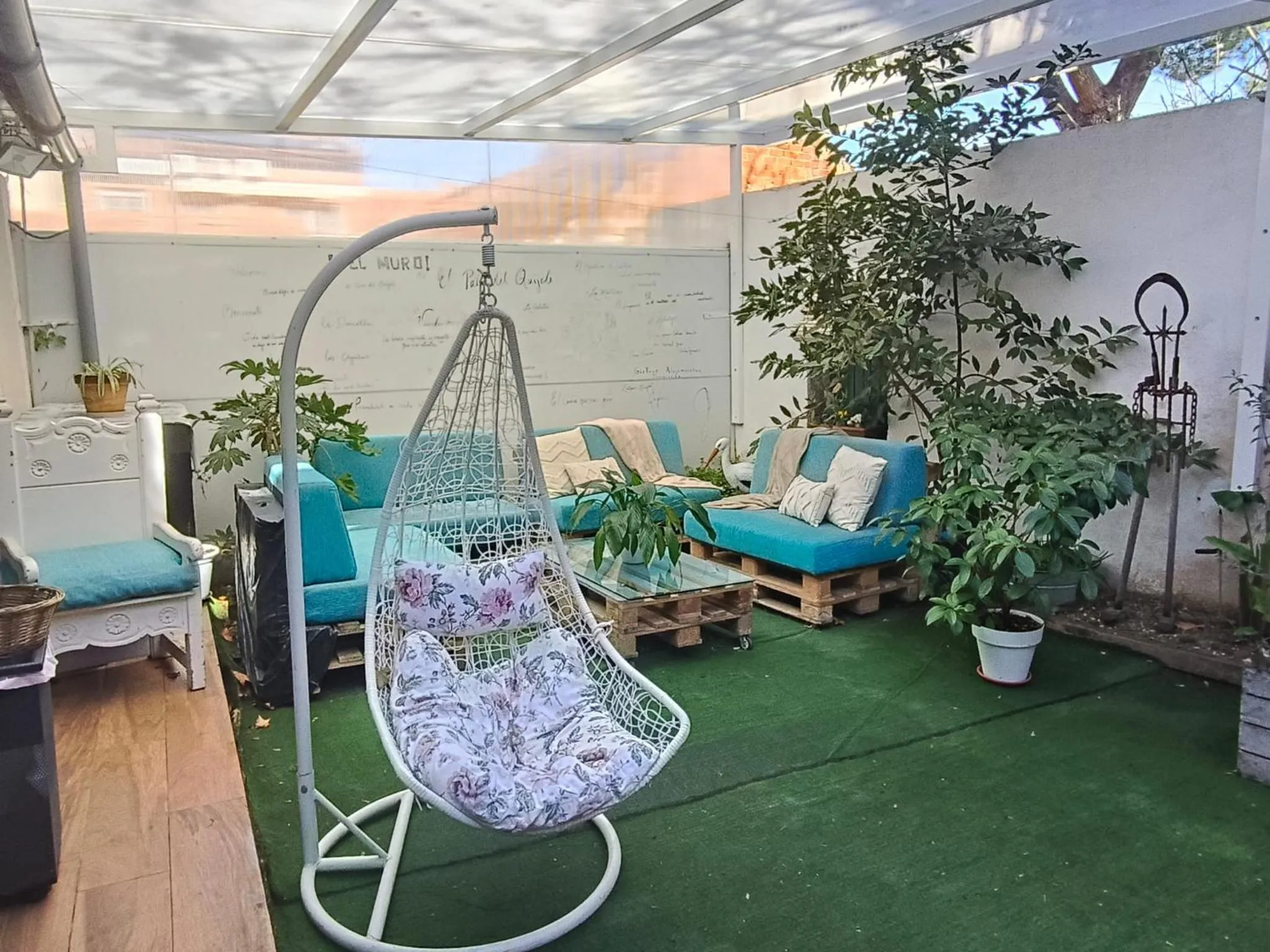 Patio in Casa de Huéspedes con encanto El Sueño del Quijote