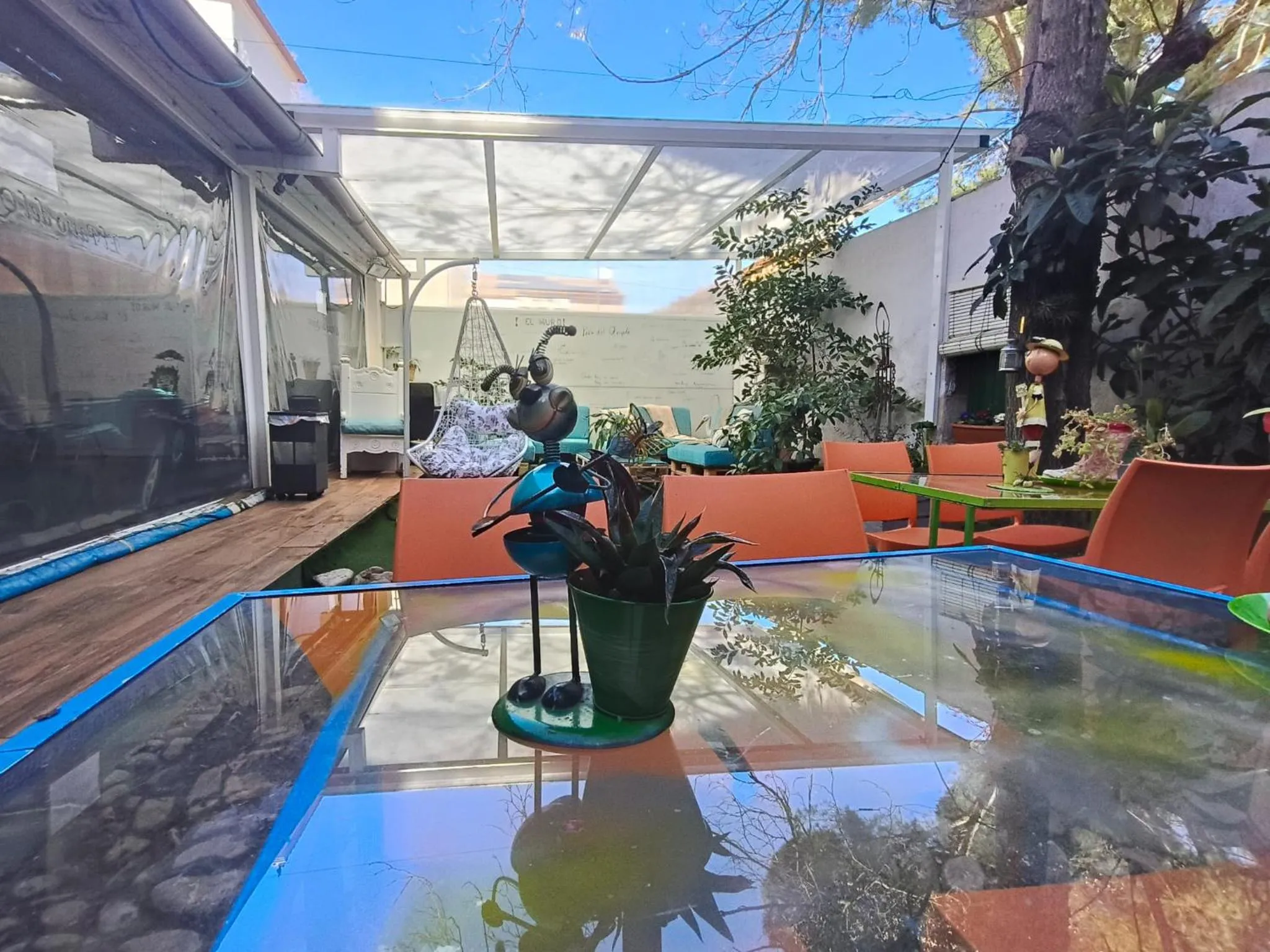 Patio in Casa de Huéspedes con encanto El Sueño del Quijote