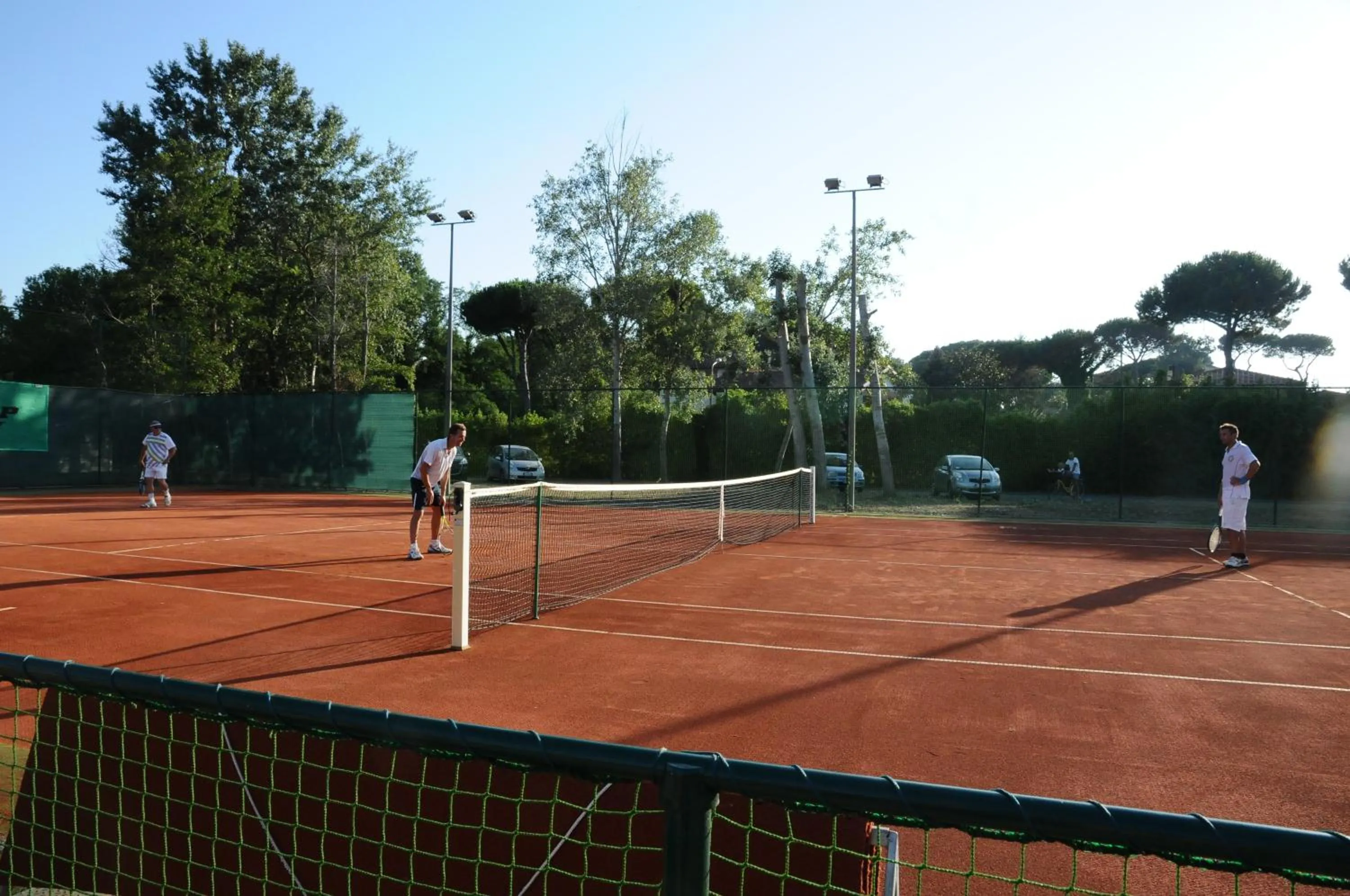 Tennis court in Cosmopolitan Golf & Beach Resort