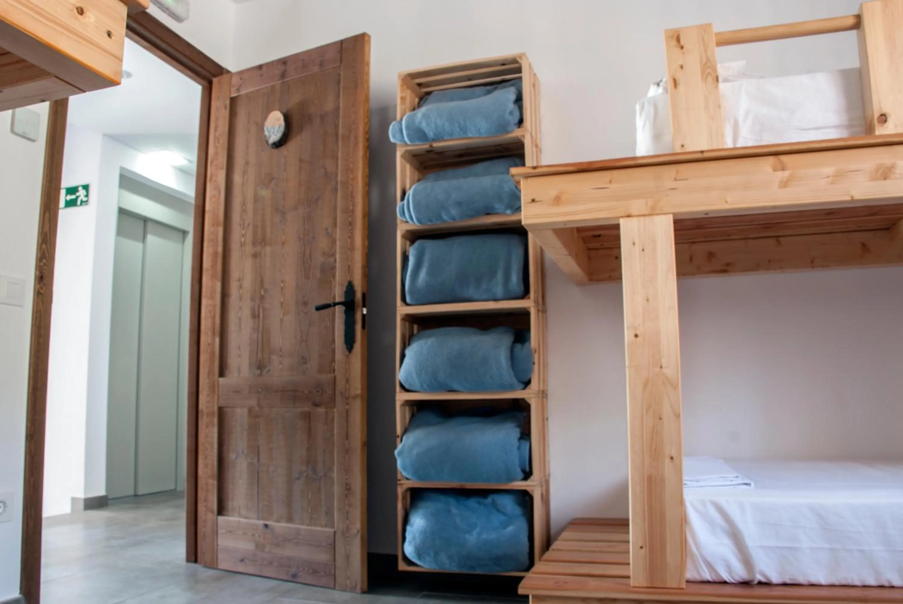 Decorative detail, Bed in Alberg Cal Manel