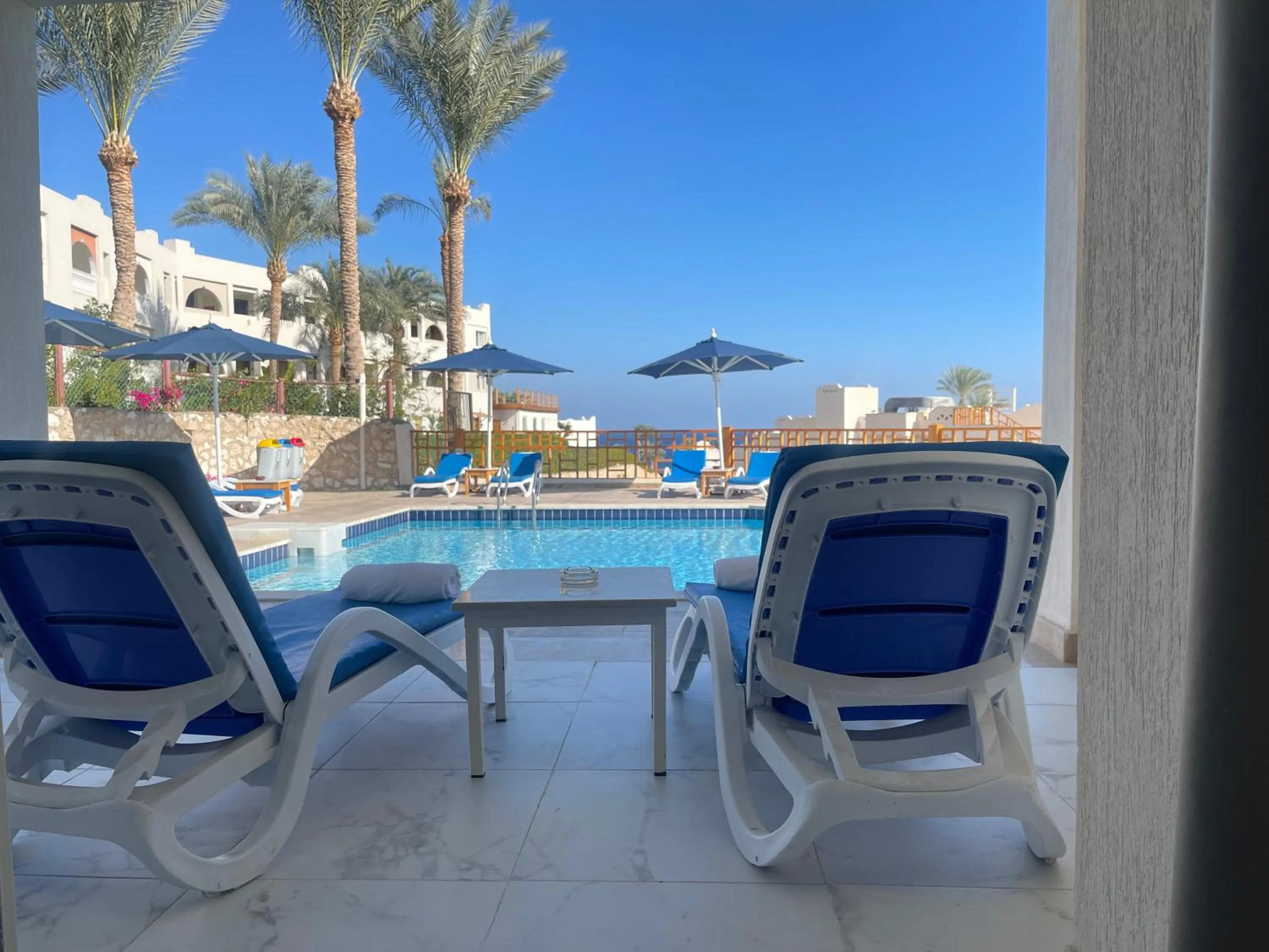 Pool view in Pickalbatros Royal Grand Sharm - Adults Friendly 16 Years Plus