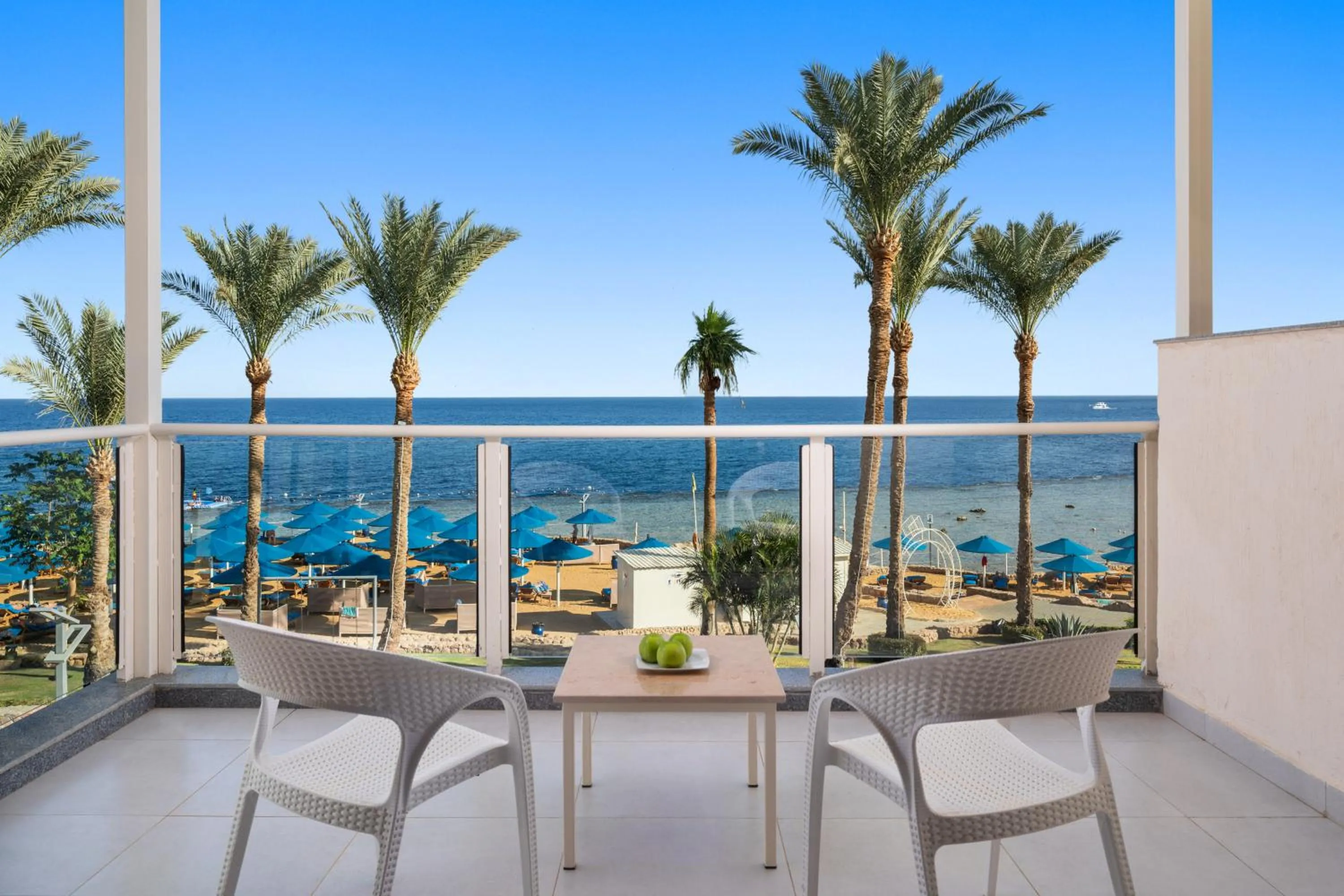 Balcony/Terrace in Pickalbatros Royal Grand Sharm - Adults Friendly 16 Years Plus