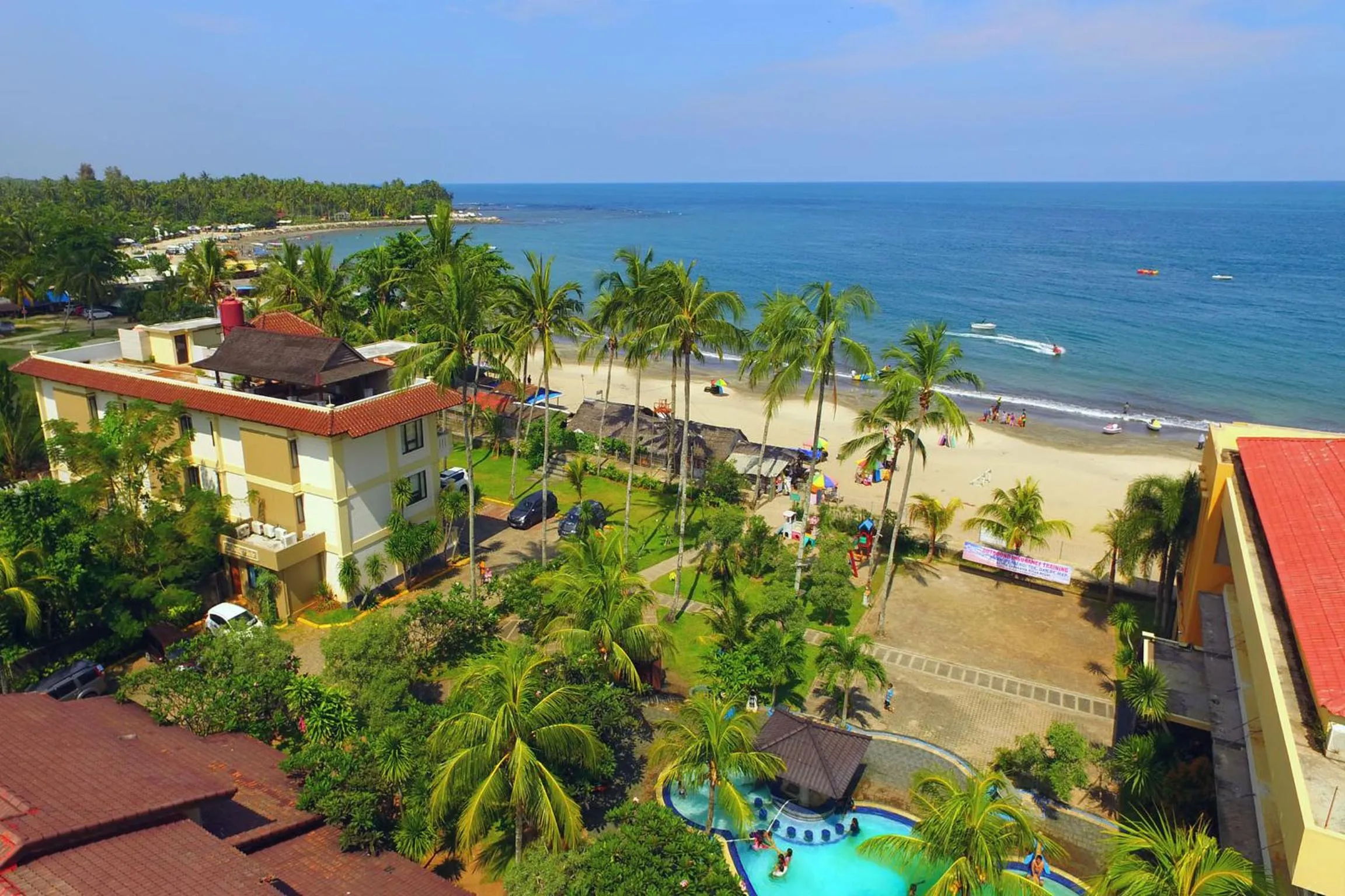 Bird's eye view in The Jayakarta Anyer