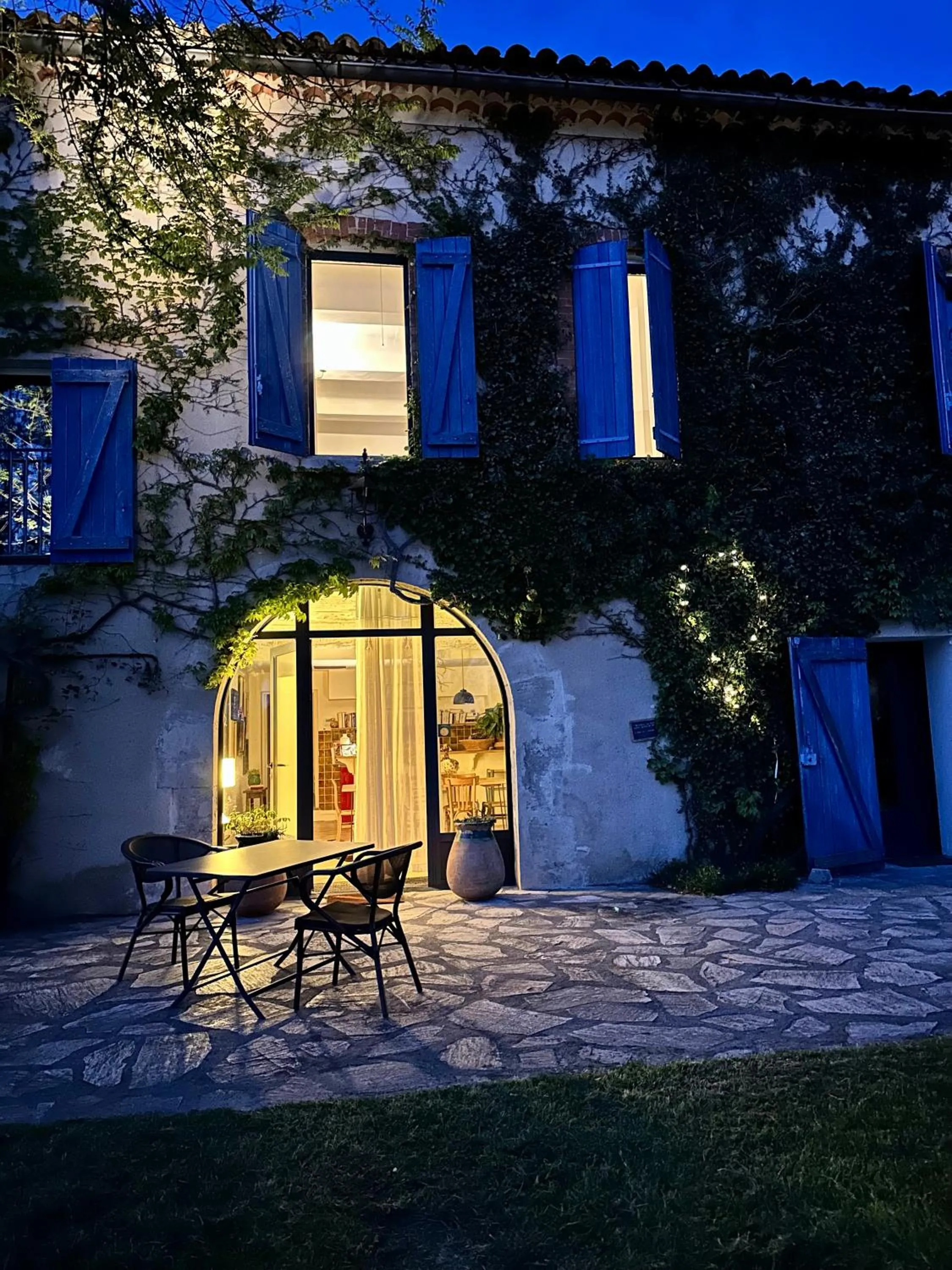 Garden view in Chambre D'hôte La Beaudine