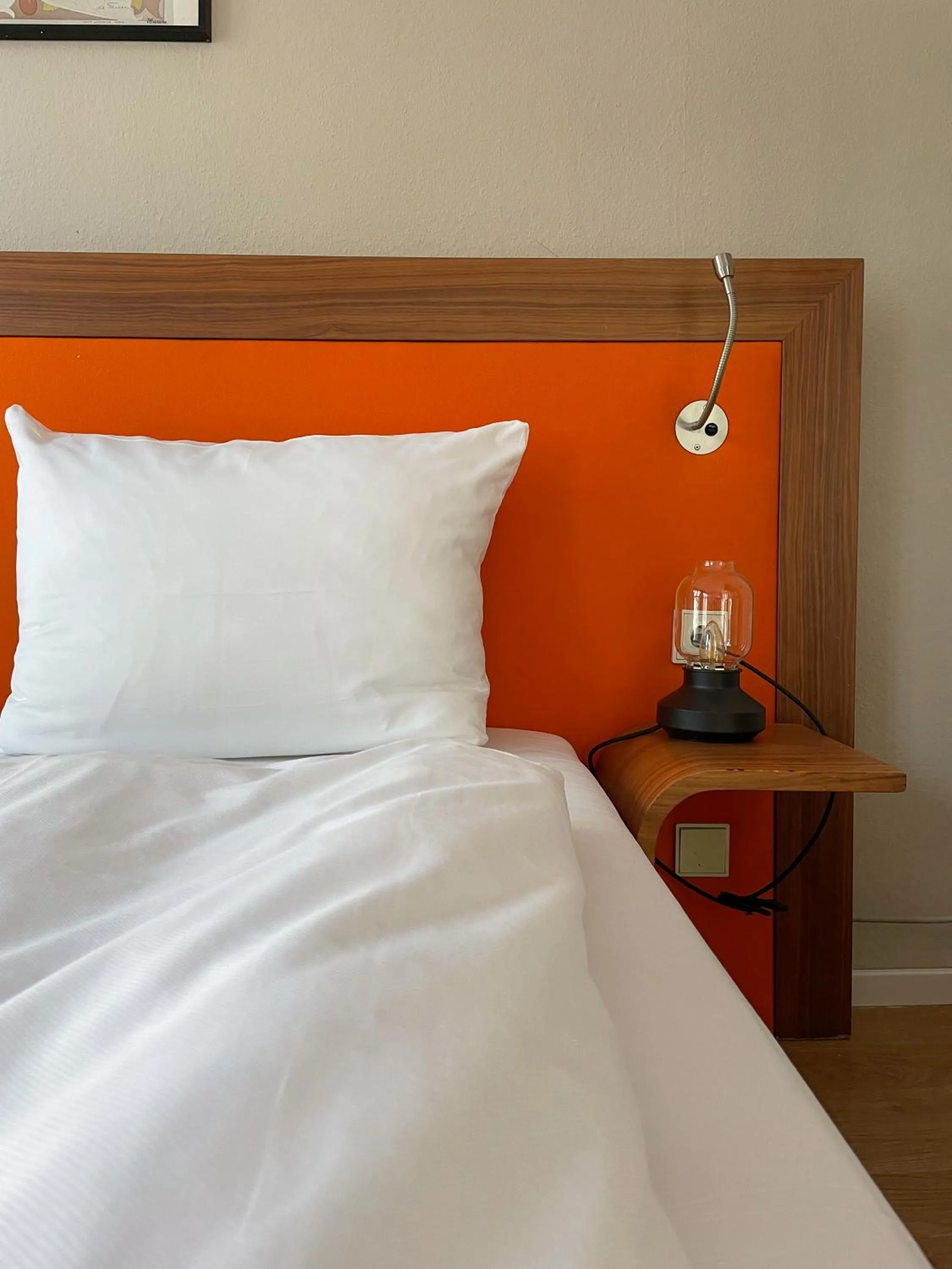 Decorative detail, Bed in Hotel Sendlinger Tor