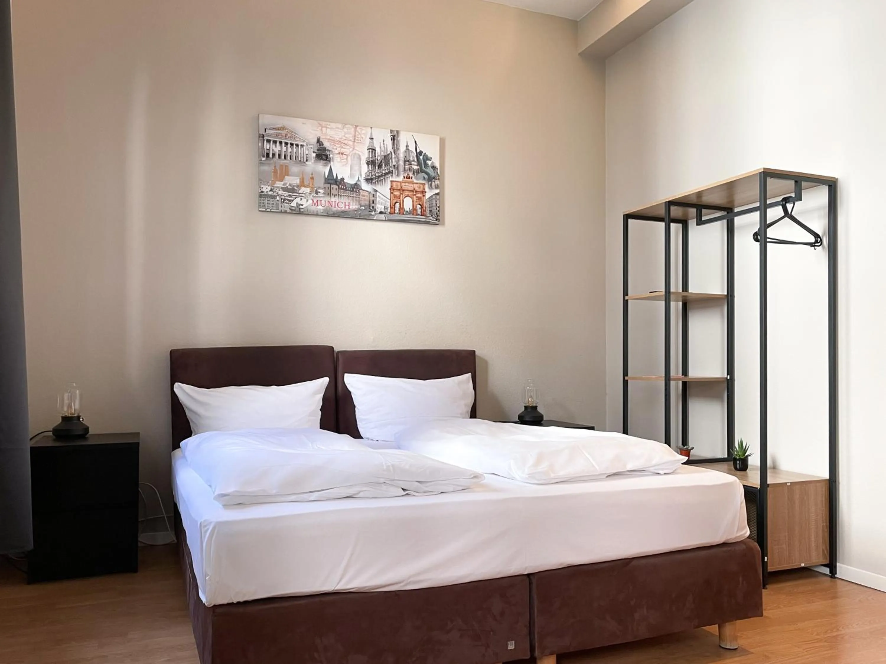 Bed in Hotel Sendlinger Tor