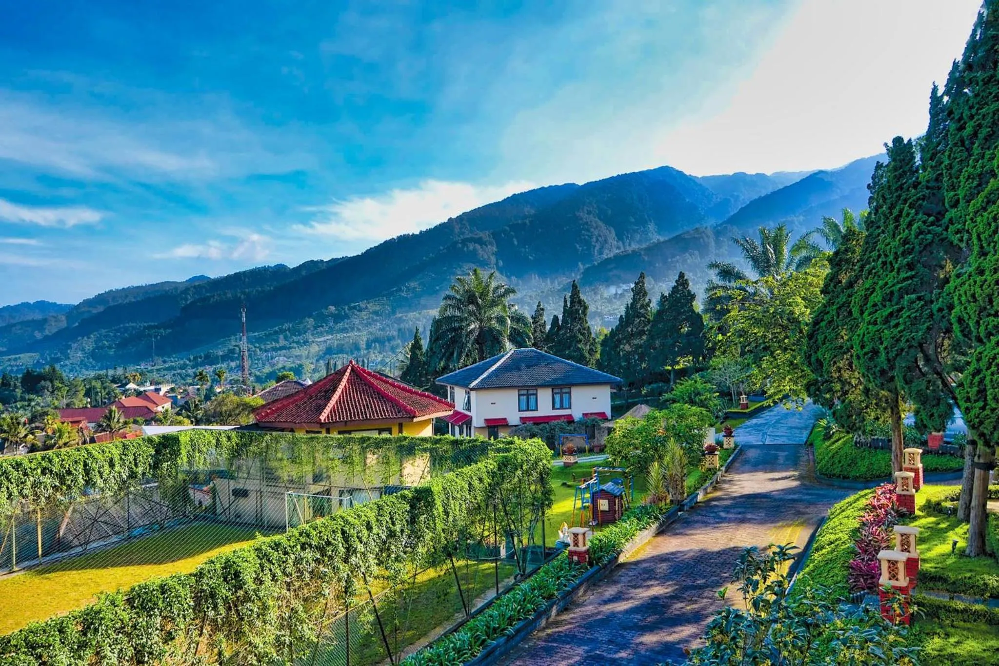 Natural landscape in The Jayakarta Cisarua