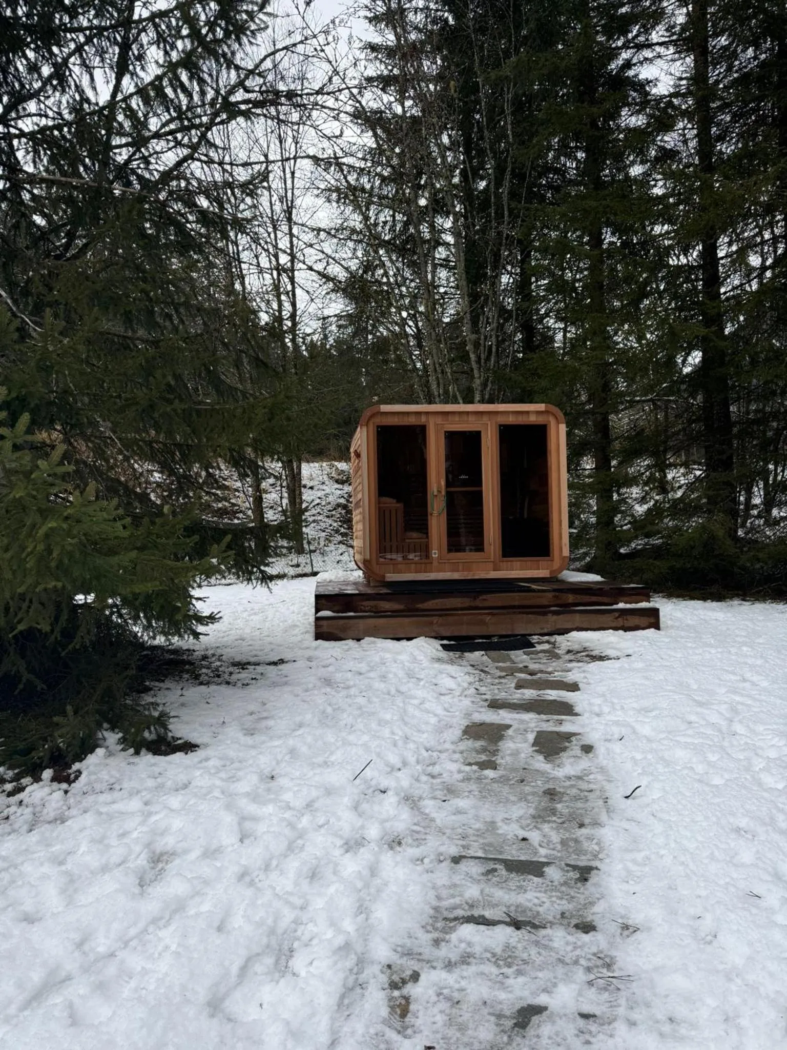 Sauna in L'Arveyron Open House
